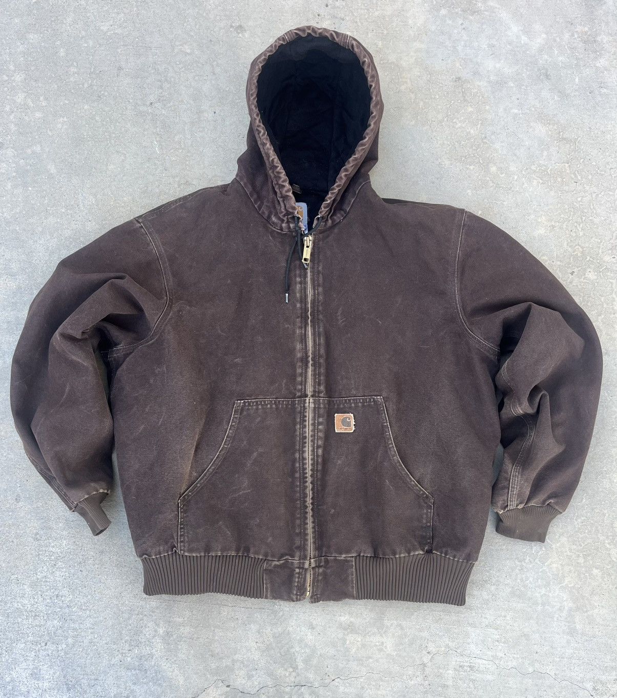 Carhartt Brown Carhartt Jacket Hooded Size US XL / EU 56 / 4 - 1 Thumbnail