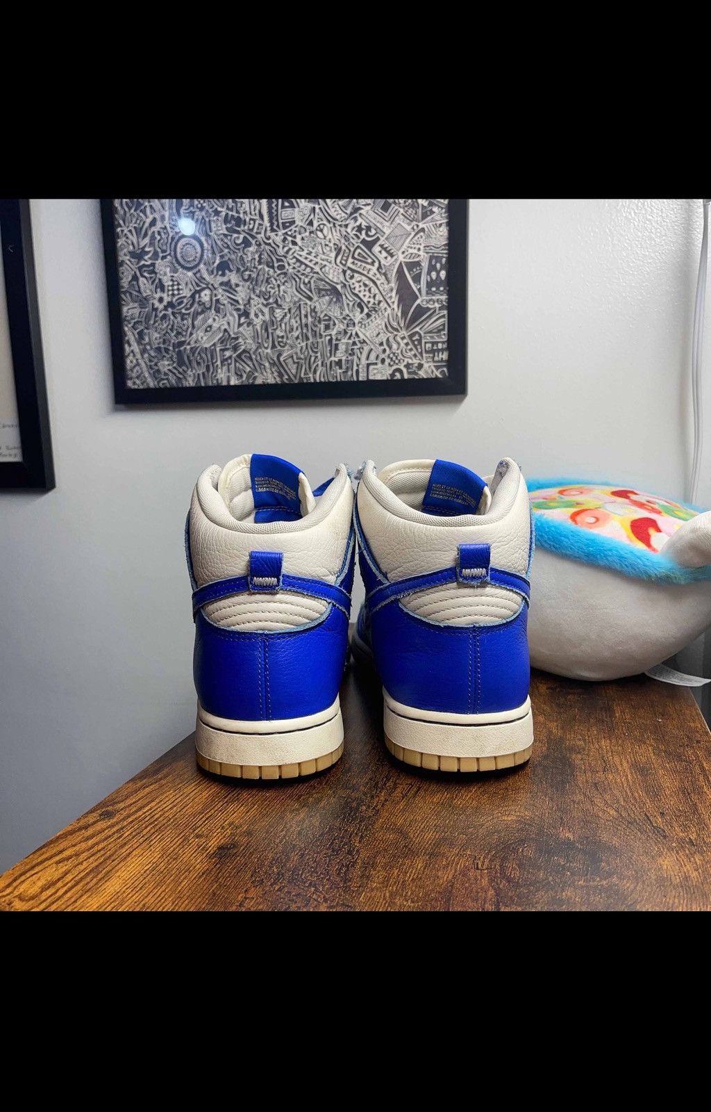 Nike Nike Dunk High SE Racer Blue Gum Size US 10.5 / EU 43-44 - 4 Thumbnail