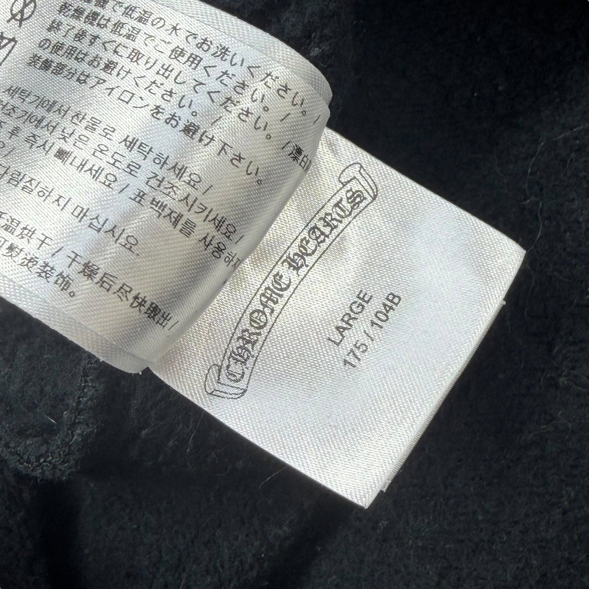 Chrome Hearts Chrome Hearts Horseshoe Floral Crewneck Black L Size US L / EU 52-54 / 3 - 6 Thumbnail