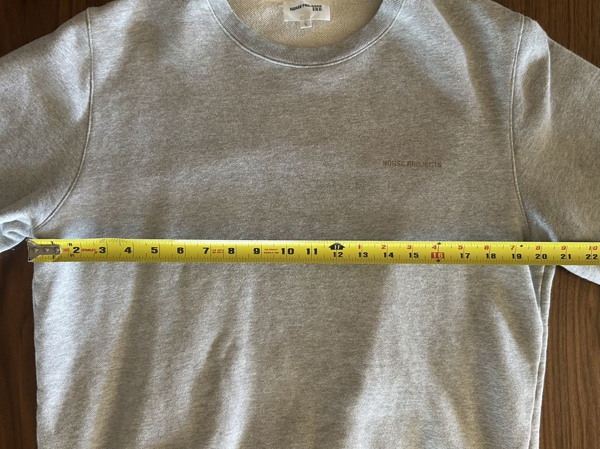 Norse Projects NP Logo Sweatshirt Size US L / EU 52-54 / 3 - 4 Thumbnail