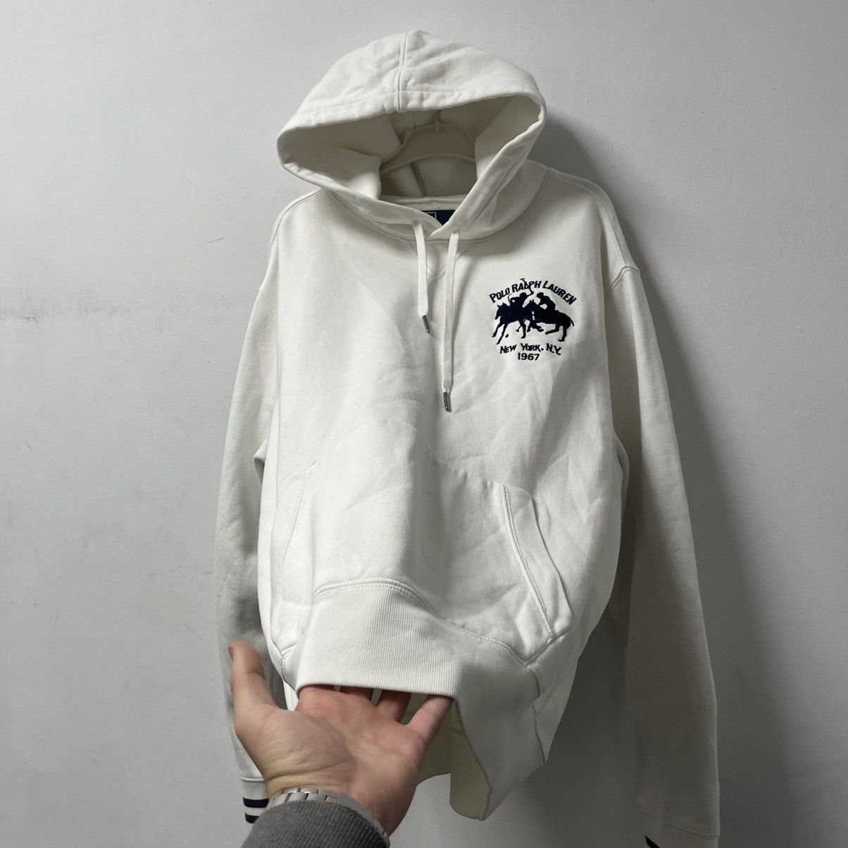 Polo Ralph Lauren Polo Ralph Lauren New York Hoodie #3 Big Pony PRL Y2K Rare Size US XL / EU 56 / 4 - 8 Thumbnail