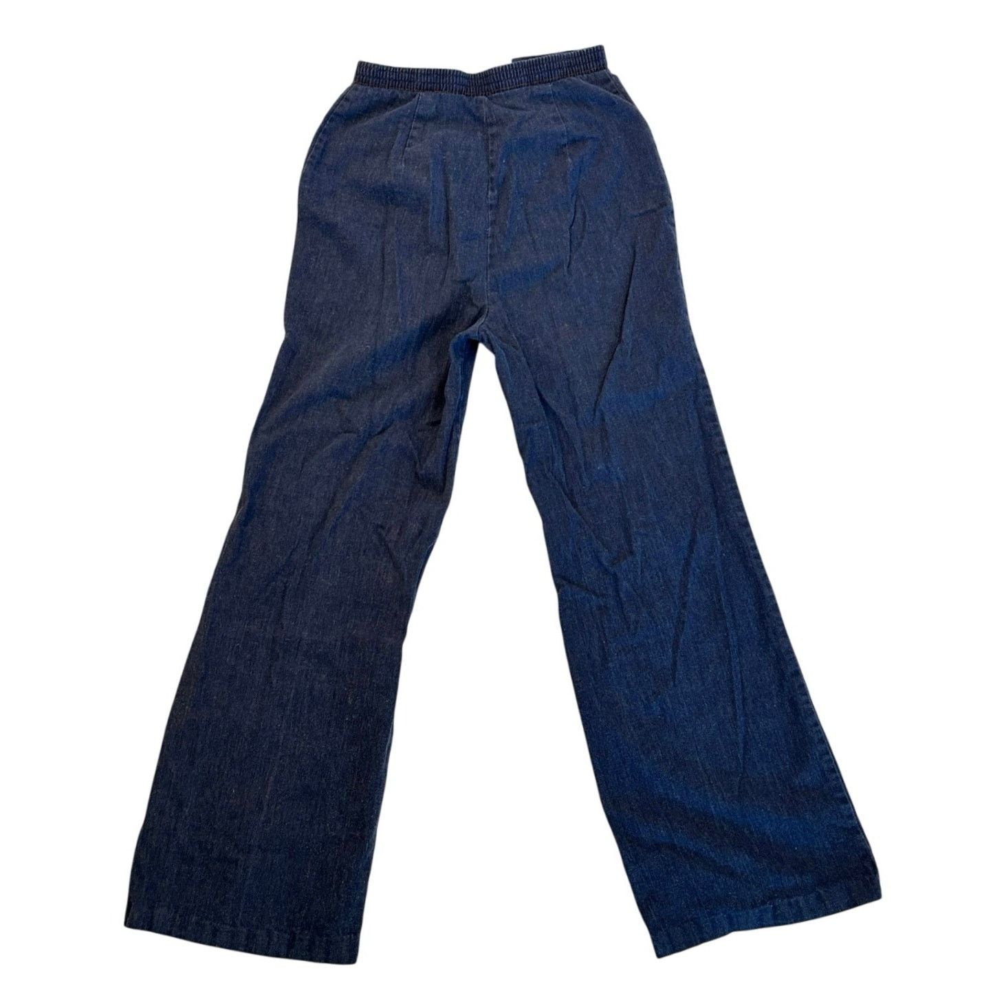 Sears Vintage 70s Women's Jeans Size 12 Flared Bottom Button Front Size 34" / US 12 / IT 48 - 2 Thumbnail