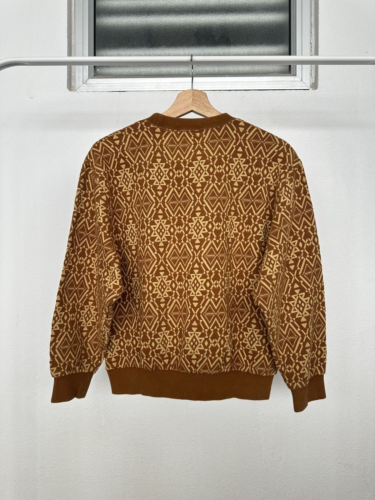 Vintage 90's Jantzen Japan abstract sweatshirt Size US M / EU 48-50 / 2 - 10 Thumbnail