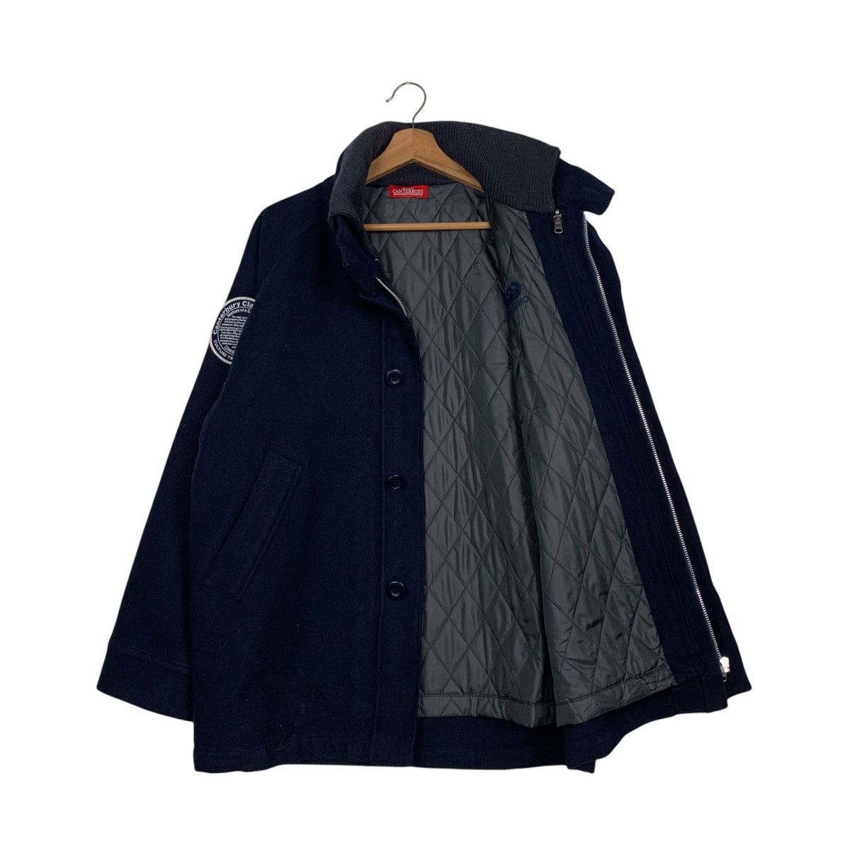 Canterbury of New Zealand CANTERBURY Small Logo Turtleneck Jacket #2677-C120 Size US M / EU 48-50 / 2 - 9 Thumbnail