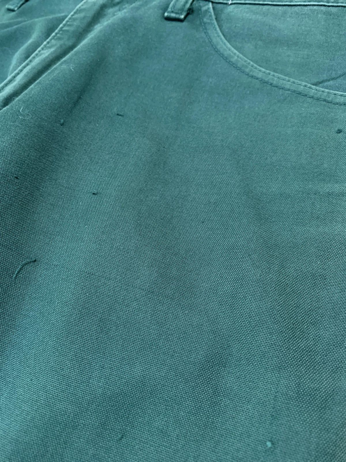 Junya Watanabe FREE TAX! 2000s Dark Green Flared Pants Size US 32 / EU 48 - 8 Thumbnail