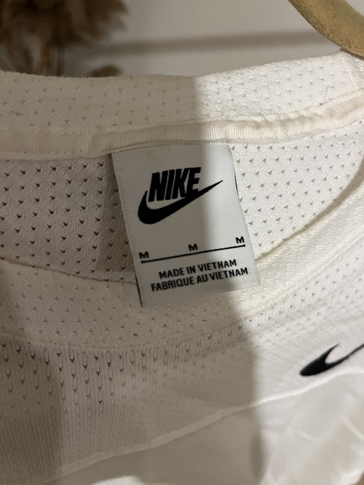 Nike × Stussy Stussy x Nike Dri-FIT Mesh Jersey – (Medium) – Sail – New Size US M / EU 48-50 / 2 - 7 Thumbnail