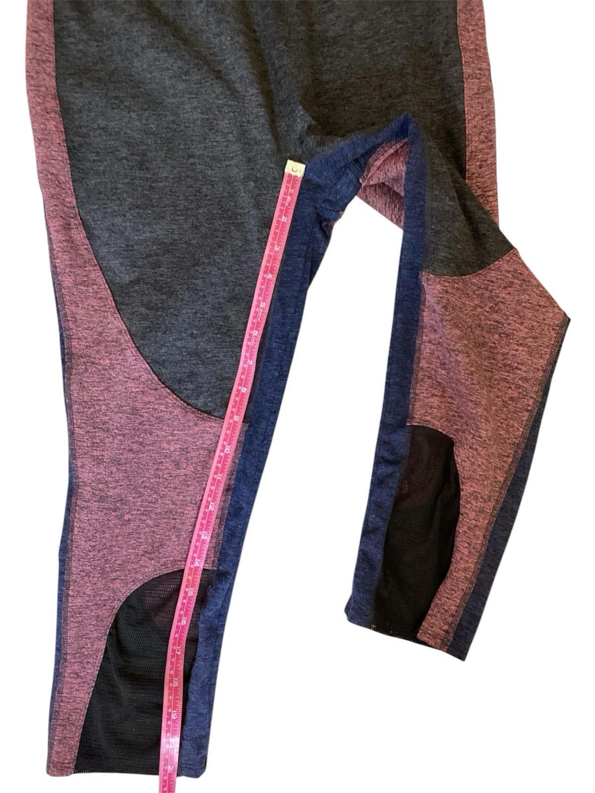 Free People Free People Movement Color Block Crop Leggings Large Size 36" / US 14 / IT 50 - 7 Thumbnail