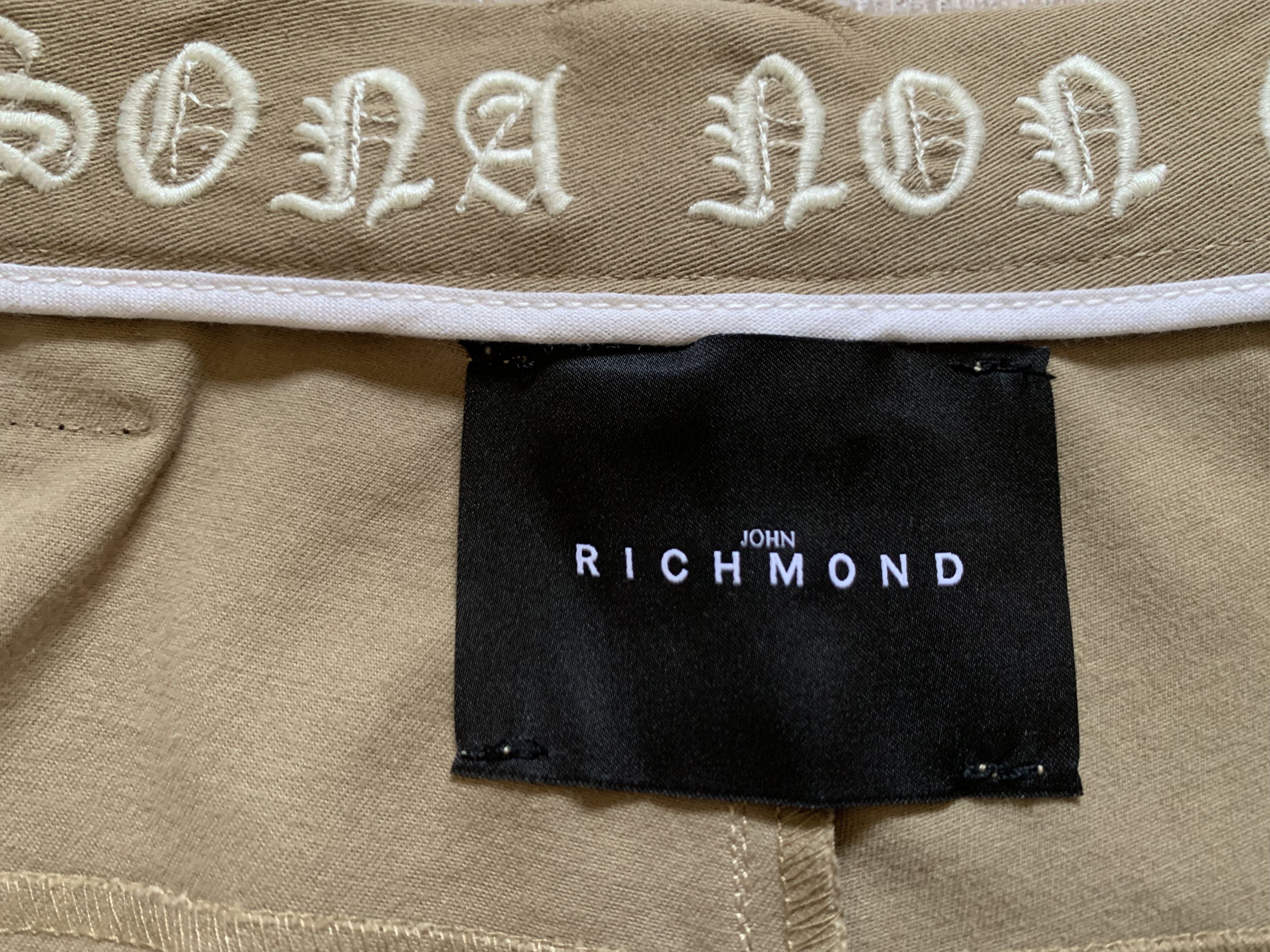 John Richmond Rare John Richmond Beige Pants Trousers Size US 34 / EU 50 - 11 Thumbnail