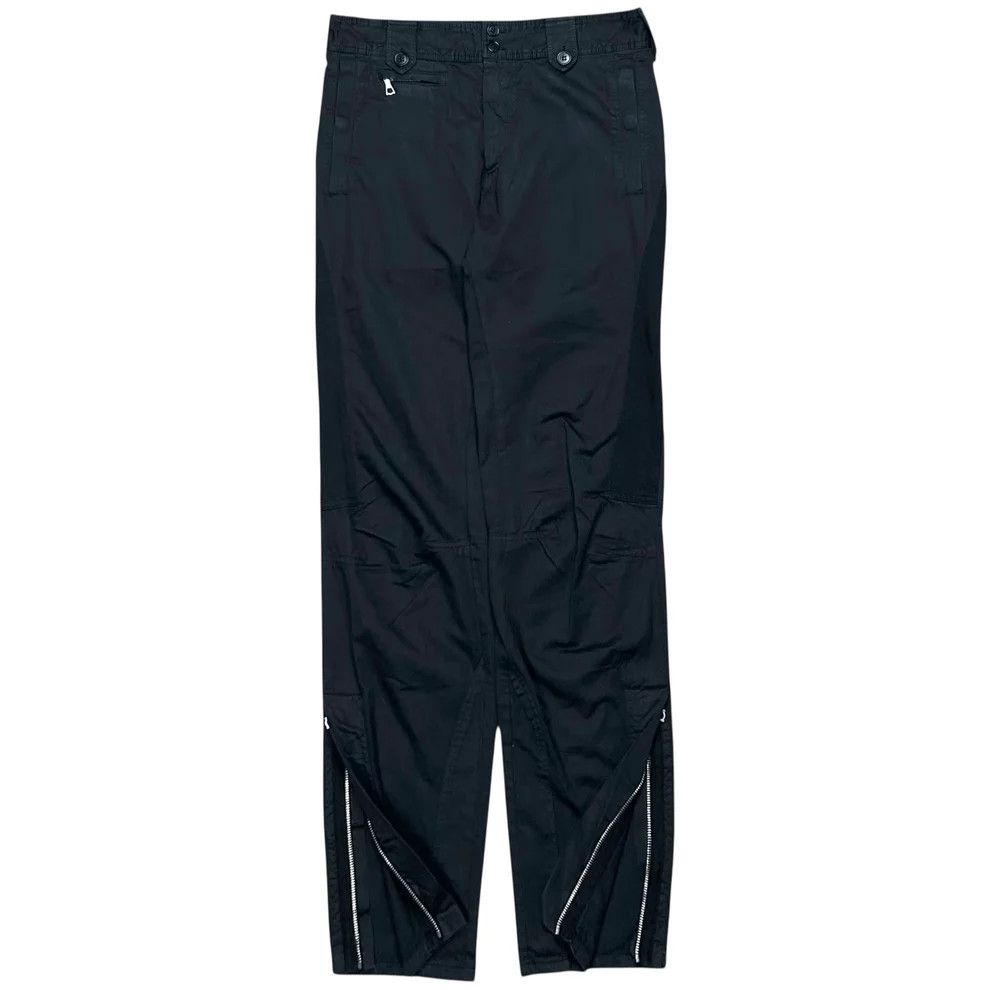 Dries Van Noten Dries Van Noten Moto Zip Pants - AW14 Size US 28 / EU 44 - 3 Thumbnail