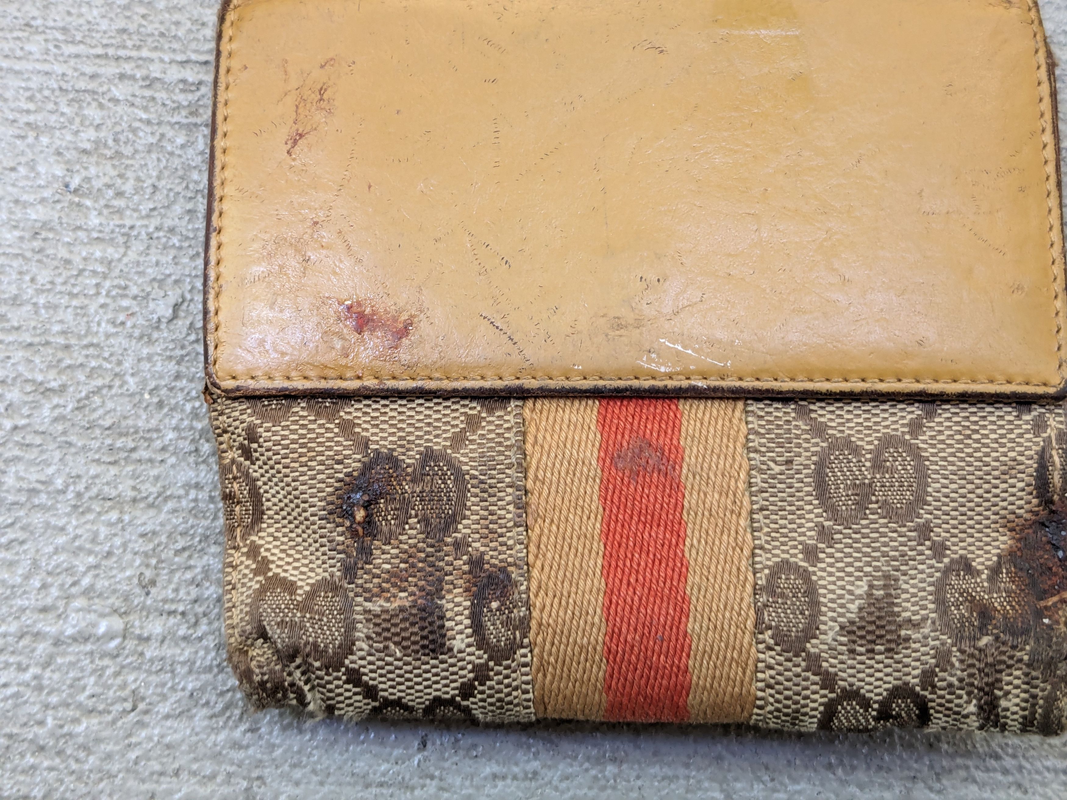 Gucci Gucci Wallet Monogram Canvas Logo Brown Bifold Size ONE SIZE - 3 Thumbnail