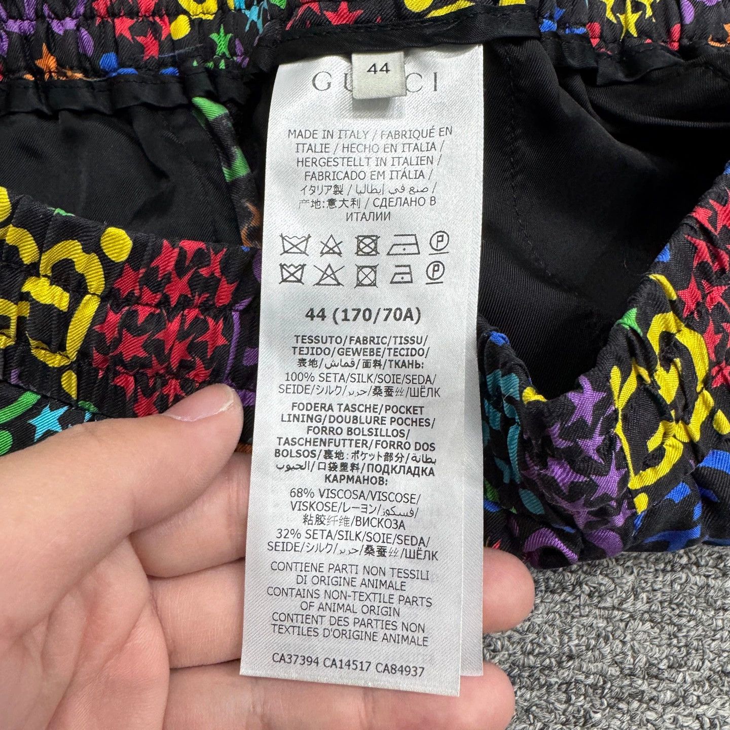 Gucci Gucci GG Multicolor Silk Shorts 44 Size US 28 / EU 44 - 3 Thumbnail