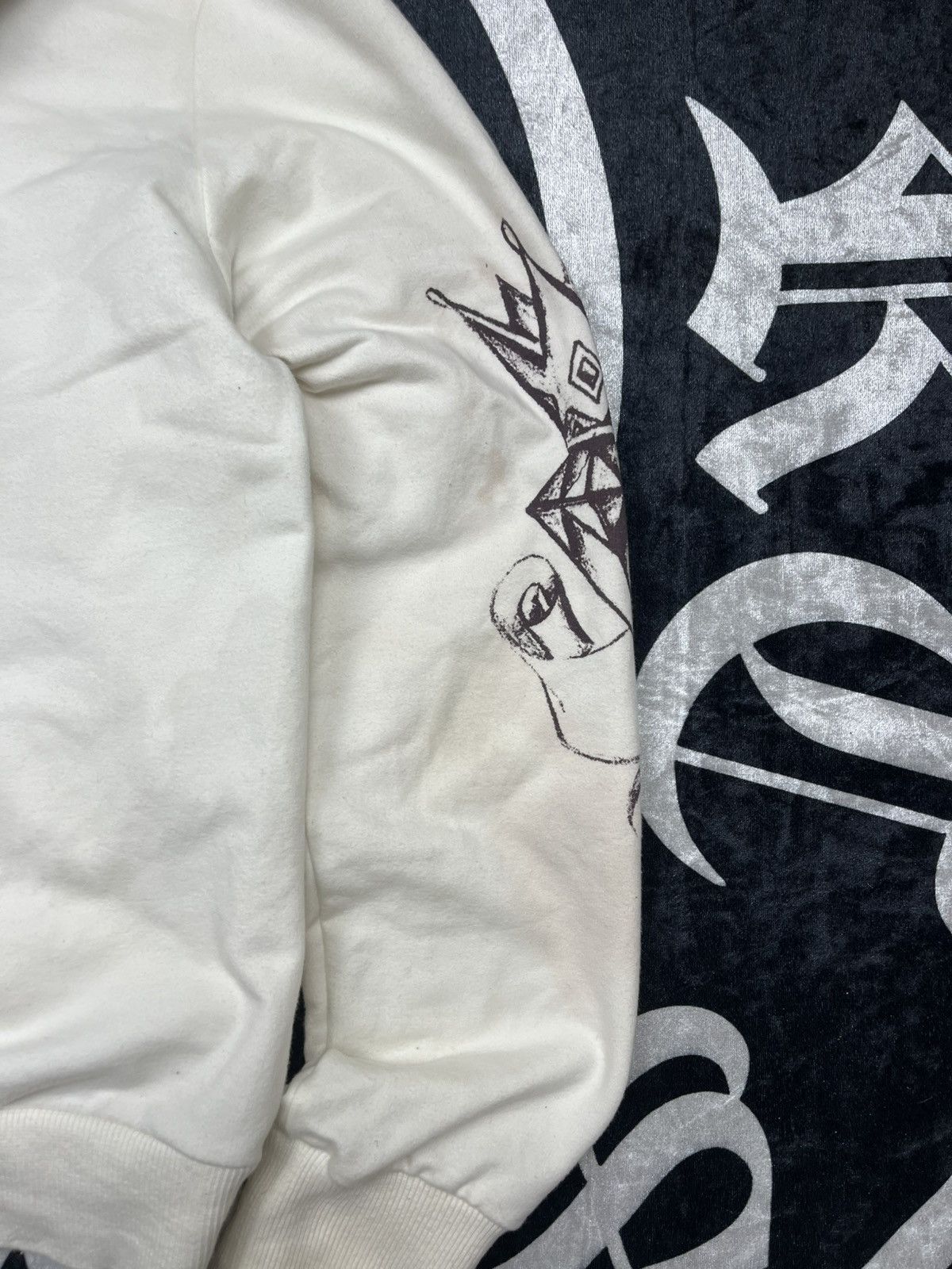If Six Was Nine LGB IfSixWasNine Ed Hardy Style Leopard Fur Faux Zip Hoodie Size L / US 10 / IT 46 - 14 Thumbnail