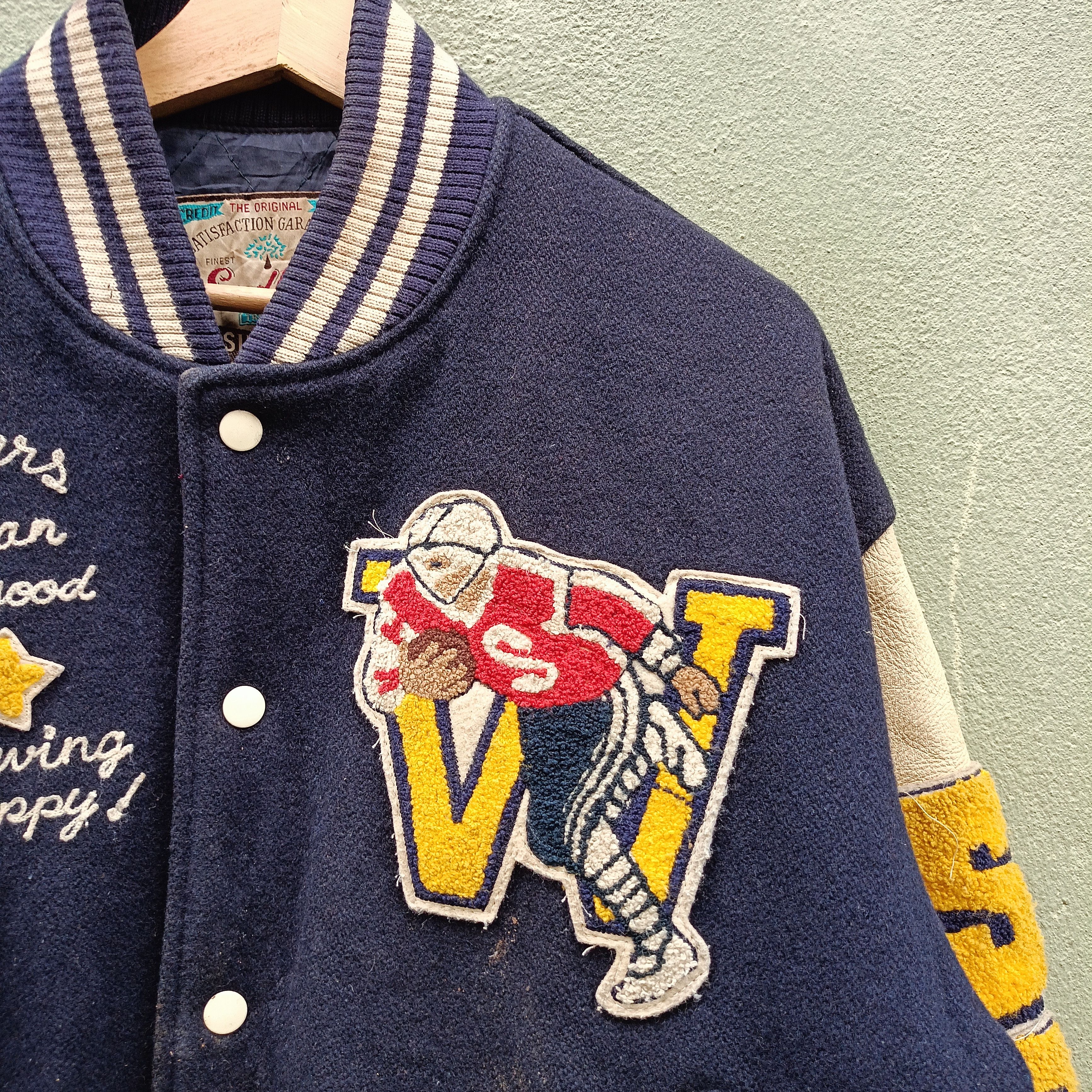 Japanese Brand Varsity jacket U.S.A.F Champion 1958 Size US L / EU 52-54 / 3 - 12 Thumbnail