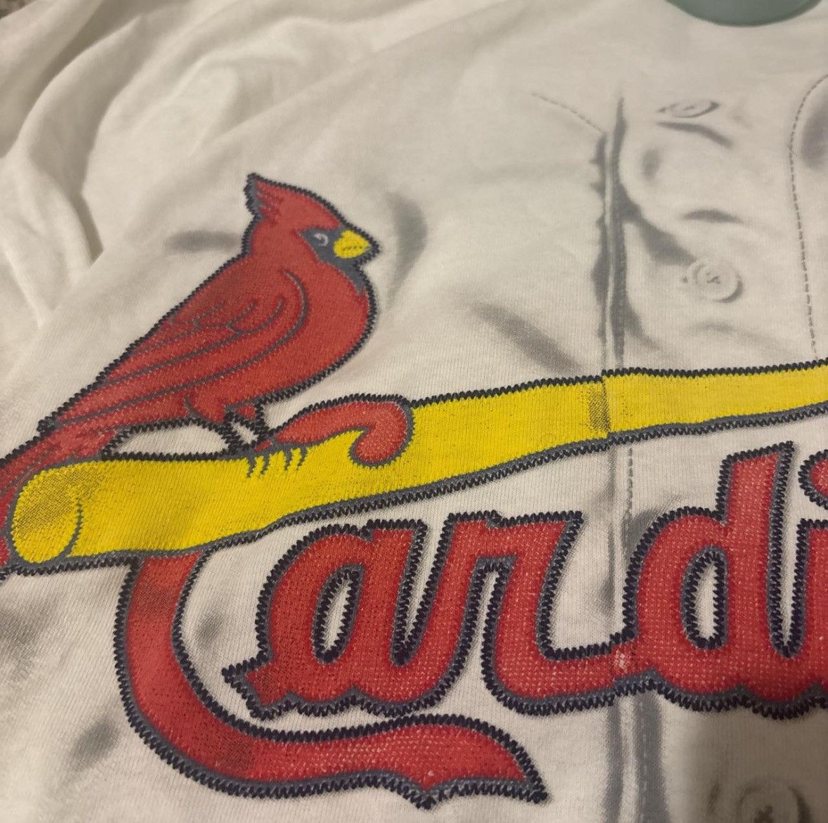 Vintage 1998 Mark McGuire starter T-shirt Size ONE SIZE - 4 Thumbnail