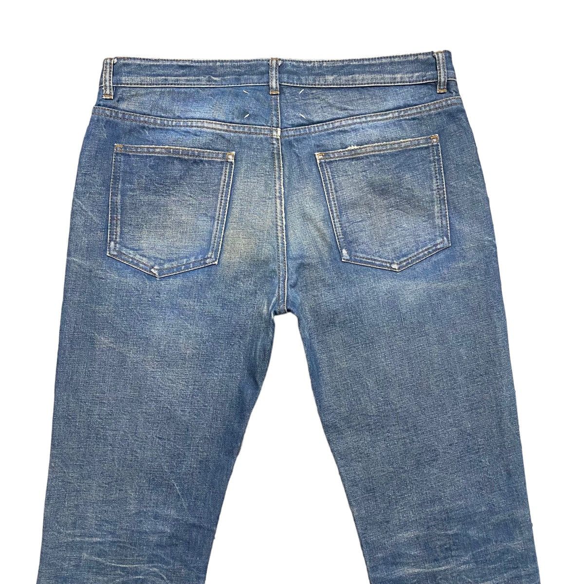 Maison Margiela Vintage Maison Margiela Raw Denim Jeans Washed Blue Size US 32 / EU 48 - 10 Thumbnail
