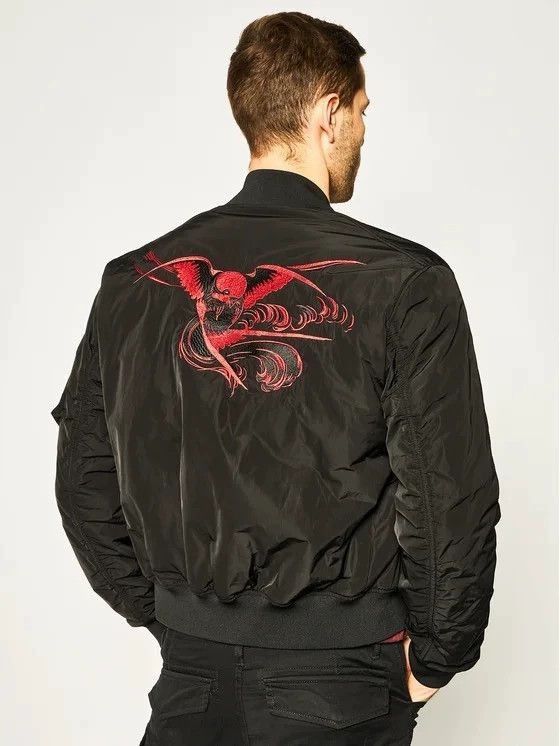 Alexander McQueen Black er Jacket with Zip Closure Size US XXS / EU 40 - 2 Thumbnail