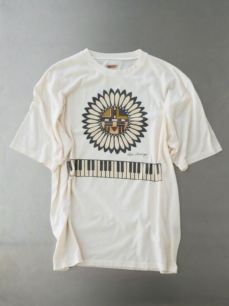 Kapital kapital Piano and Sunface T-shirt Size US M / EU 48-50 / 2 - 2 Thumbnail