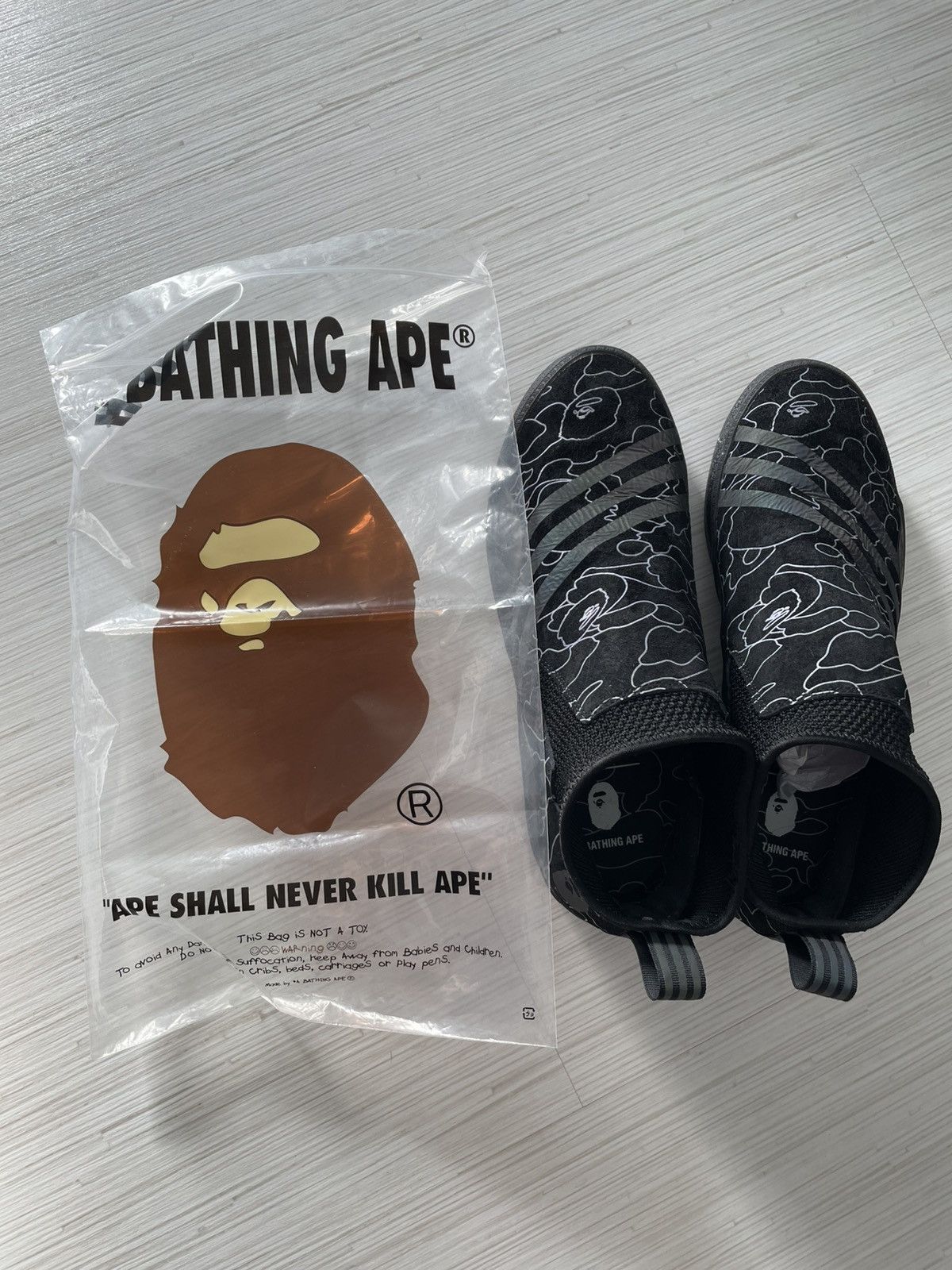 Adidas × Bape Bape x Adidas sneakers Size US 9 / EU 42 - 7 Thumbnail