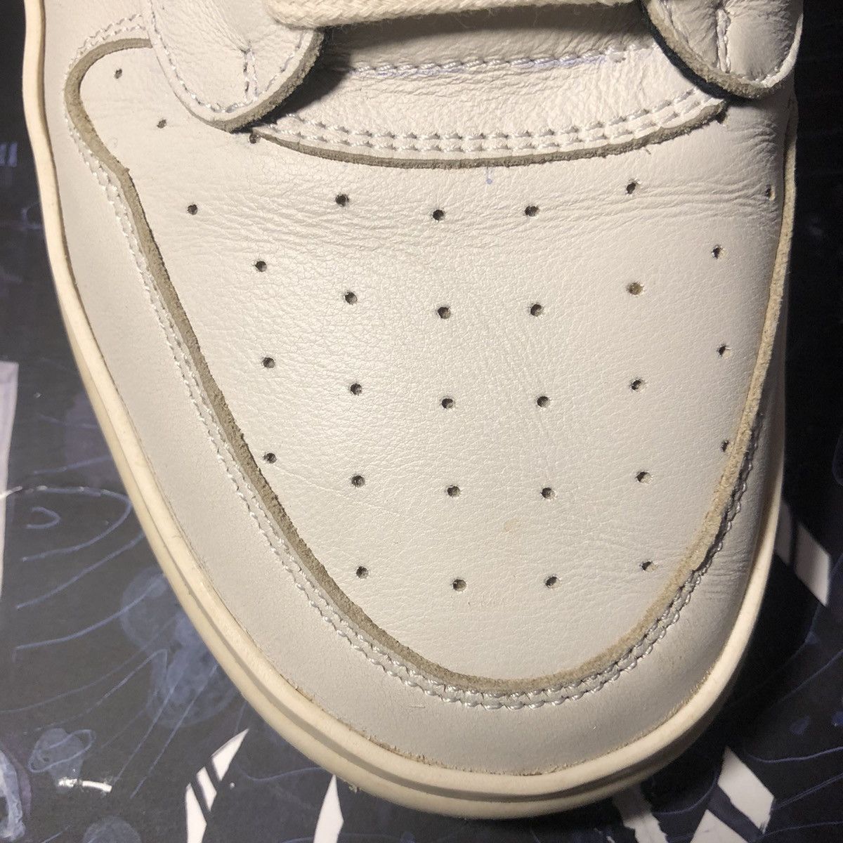 Represent Clo. Reptor Hi High Vintage White OG Size US 13 / EU 46 - 9 Thumbnail