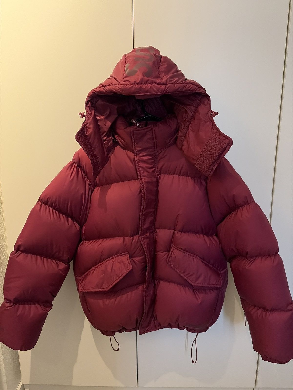 Supreme 700-Fill Down Lightweight Puffer Jacket - Magenta Size US XL / EU 56 / 4 - 1 Thumbnail
