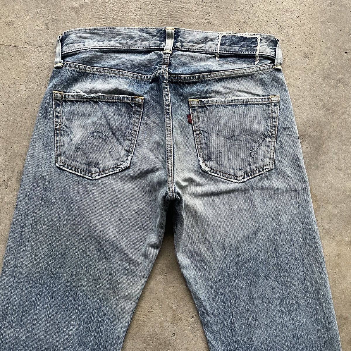 Edwin × Jean × Vintage W32x30💥 Vintage Edwin Faded Denim Jeans Pants Hot Items Size US 32 / EU 48 - 11 Thumbnail