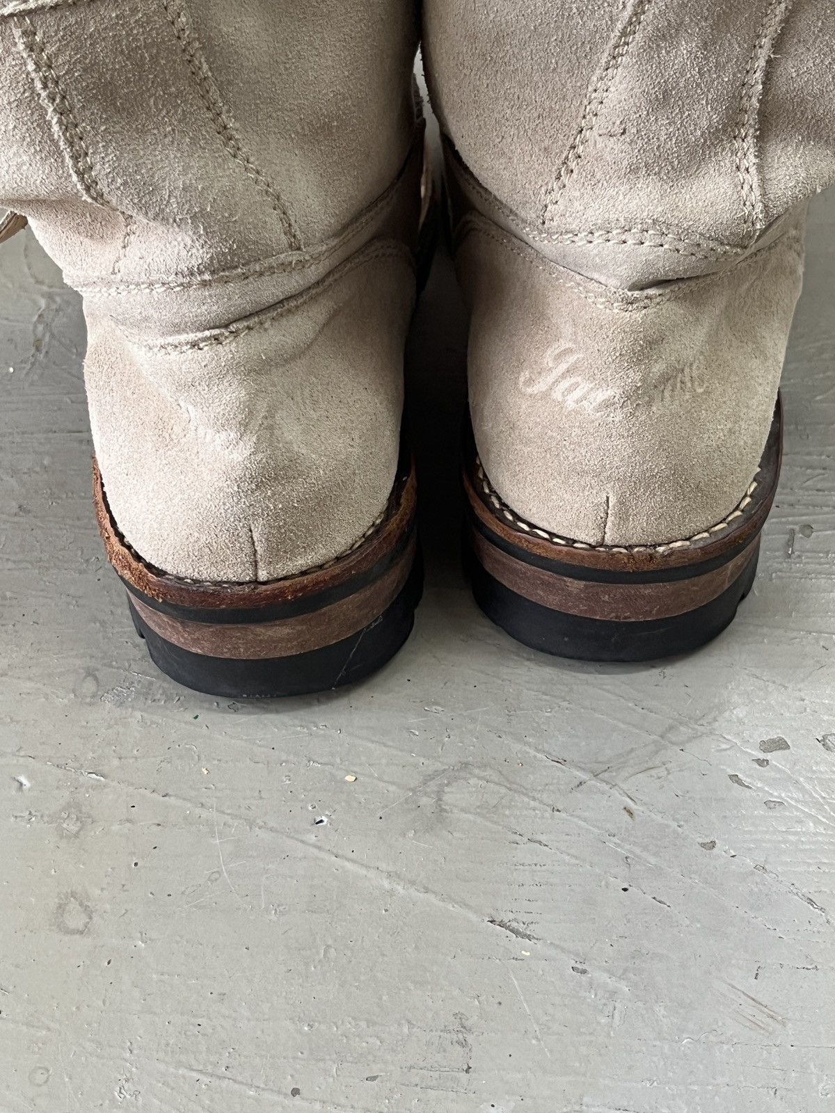 Dirk Bikkembergs Archive Japan Jackrose Suede Leather Engineer Boots Size US 9 / EU 42 - 11 Thumbnail