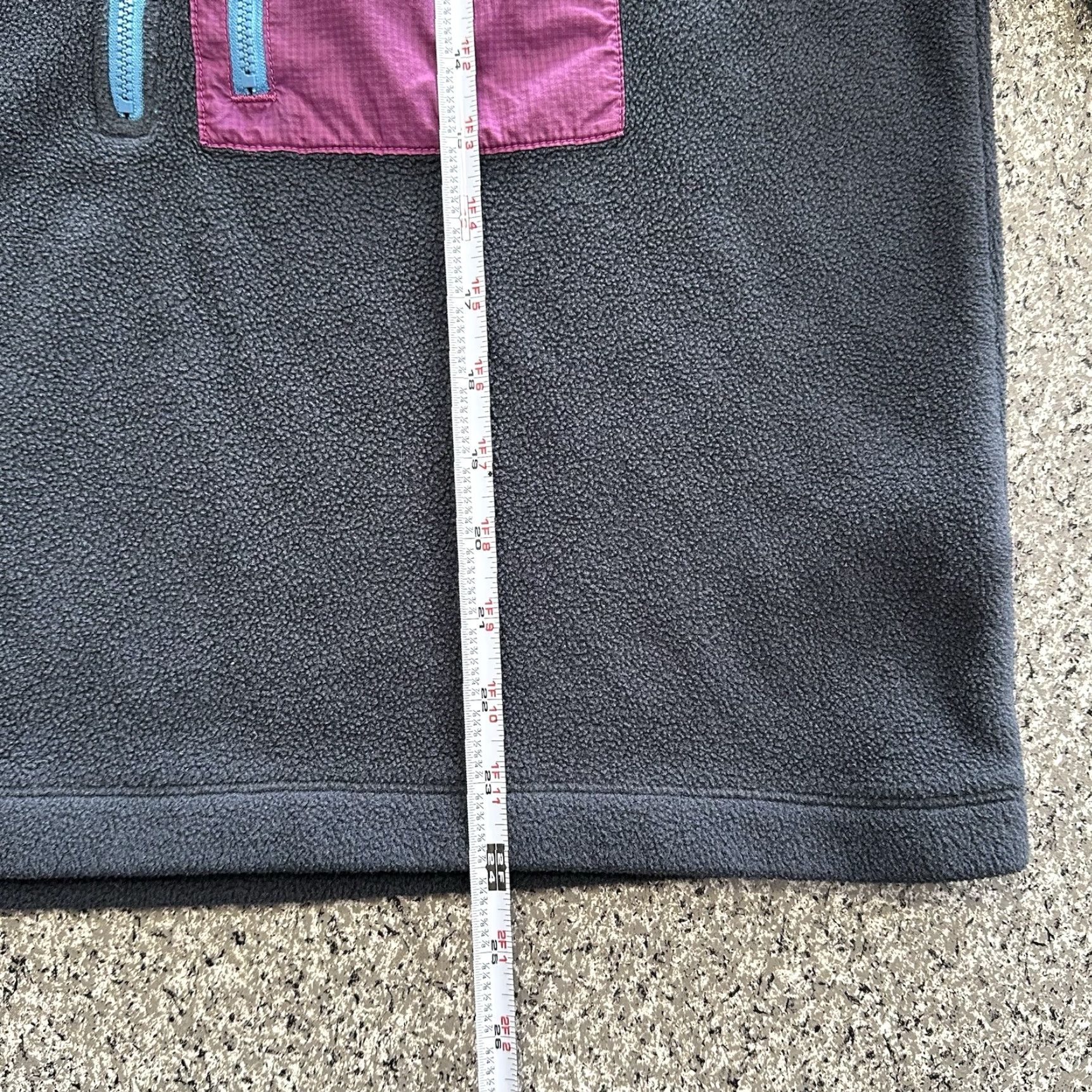 Patagonia Patagonia Pullover Hoodie Sweatshirt Womens L Blue 1/2 Zip Fleece Mock Neck Full Zip Size L / US 10 / IT 46 - 5 Thumbnail
