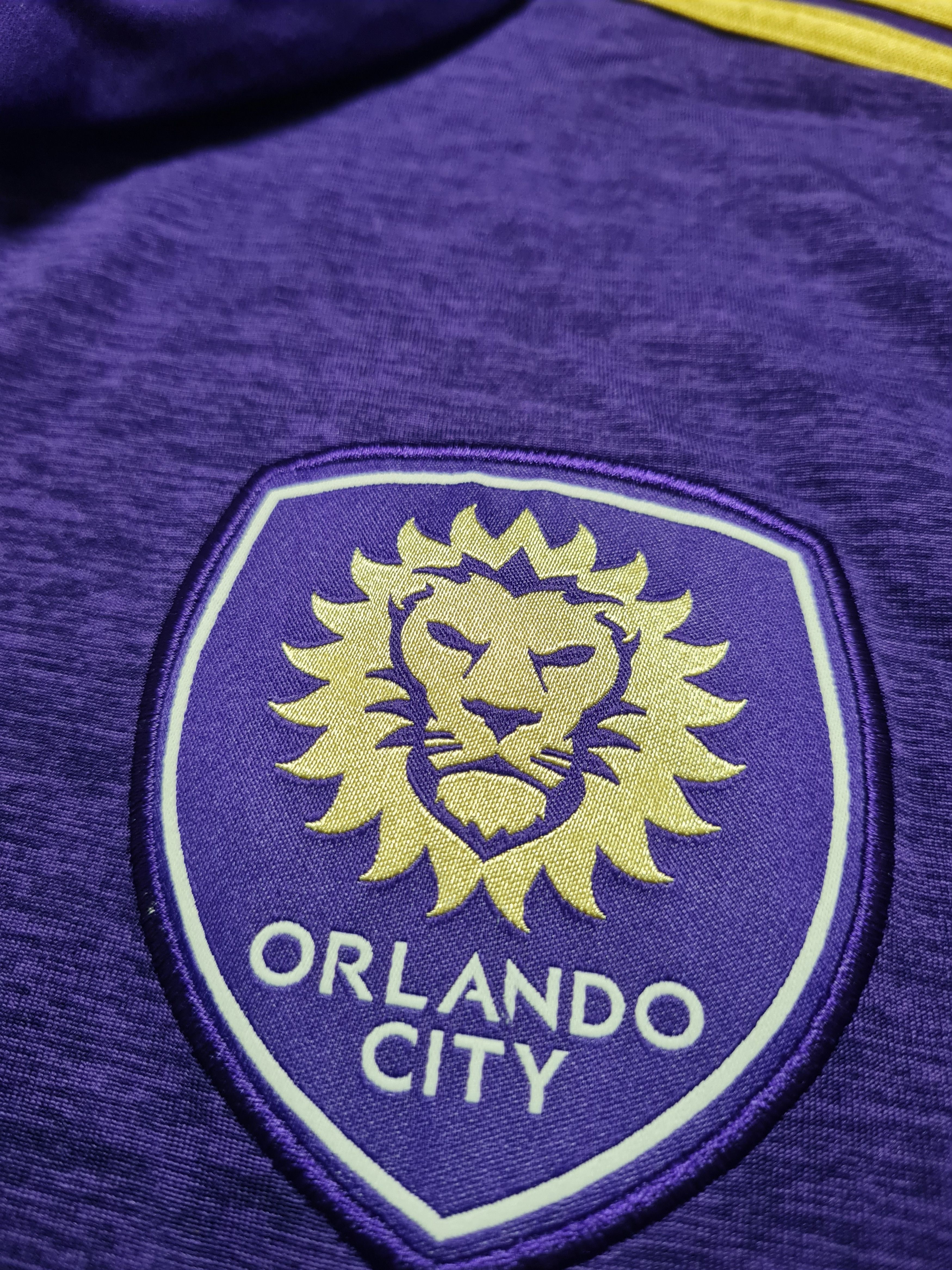 Adidas Adidas Orlando City SC MLS 2018 Jersey Soccer Purple Collar Size US M / EU 48-50 / 2 - 22 Thumbnail
