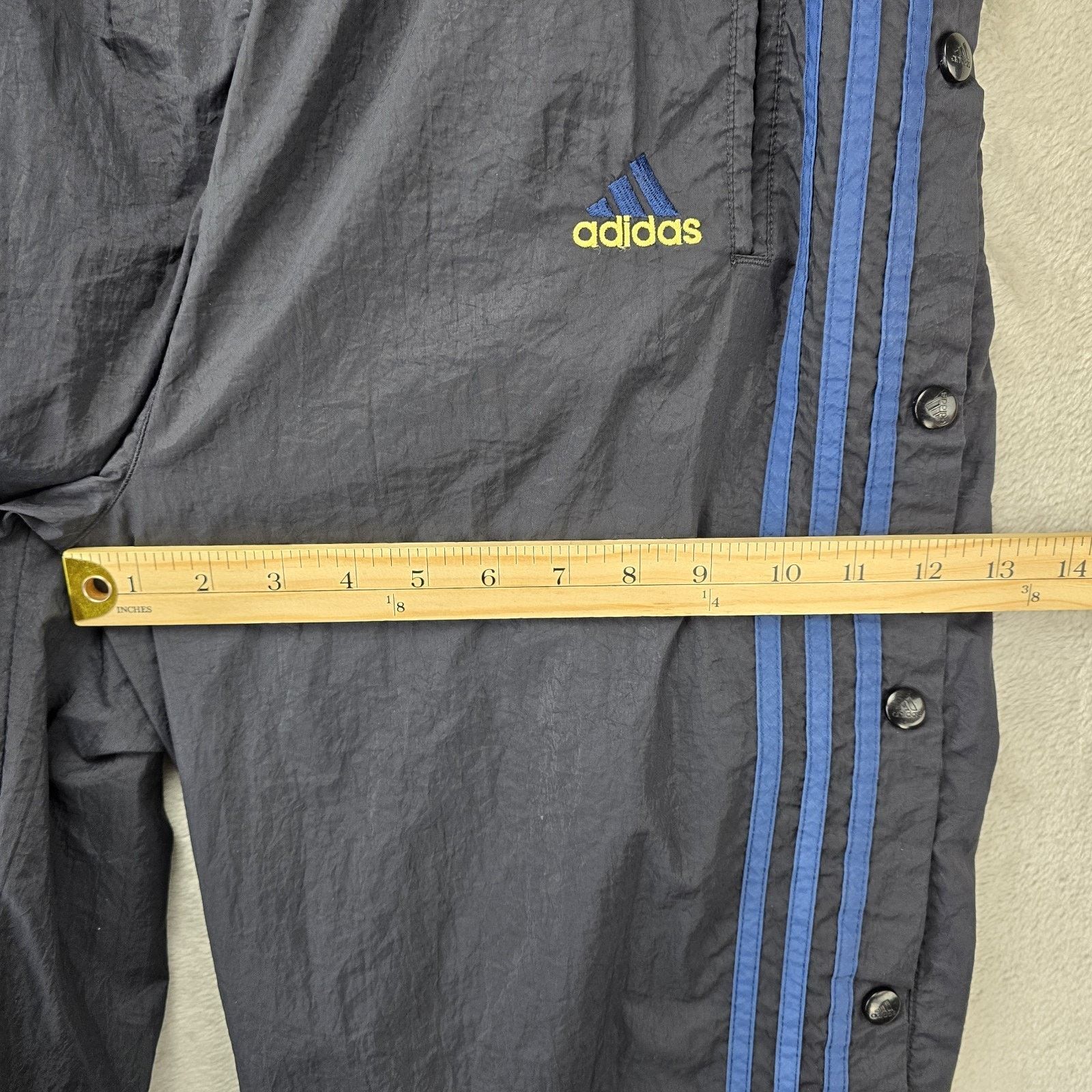 Adidas Vintage Adidas Windbreaker Pants Mens Large Tearaway Y2K 90s Size US 34 / EU 50 - 14 Thumbnail