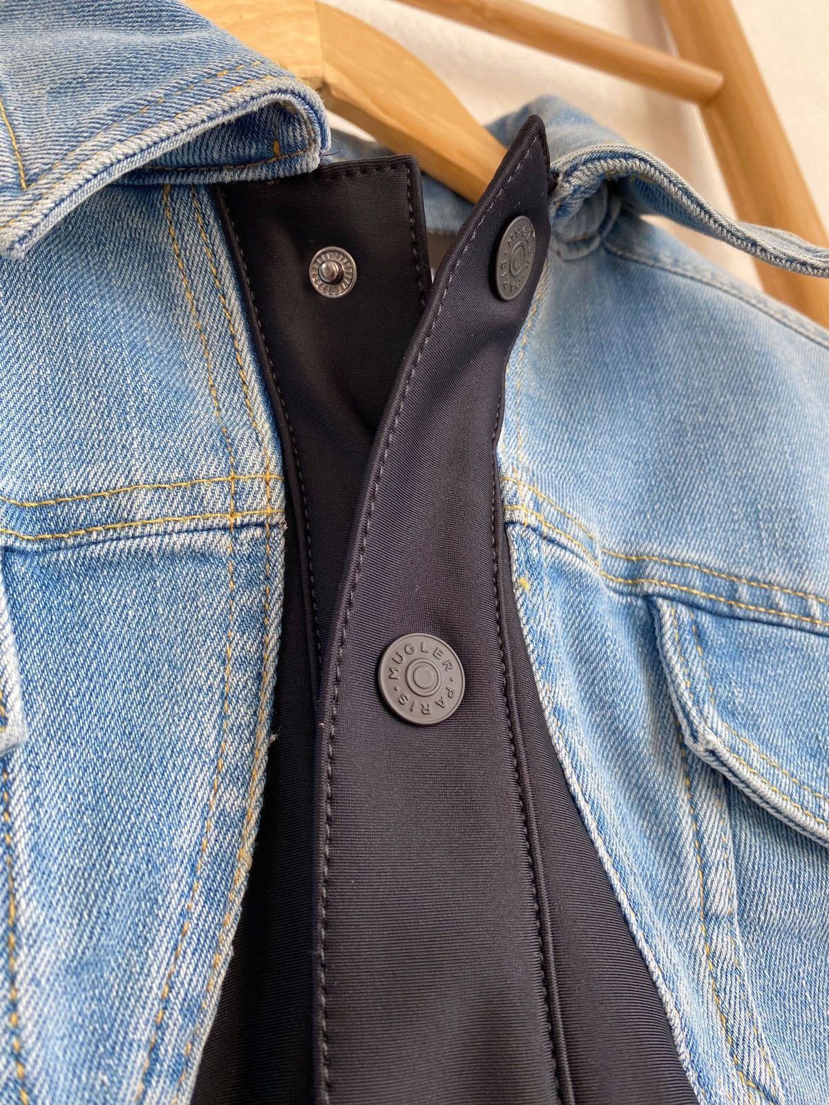 Mugler Mugler x H&M Women’s Denim Jacket Size S Size S / US 4 / IT 40 - 6 Thumbnail