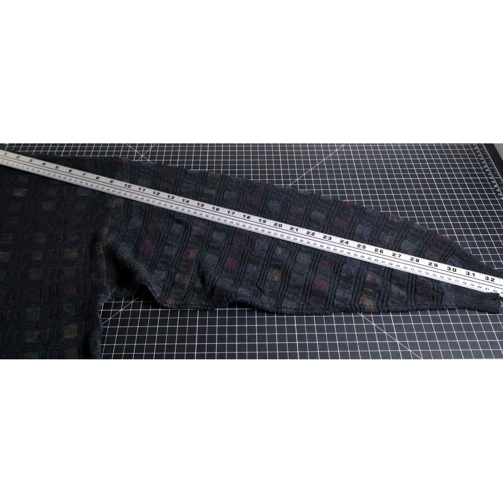 Pronto Uomo VINTAGE Pronto Uomo Sweater Mens 2XL Dark Gray Textured Check Knit VTG Dad Style Pullover Crew Neck Knit 90s Regular Mens Size US XXL / EU 58 / 5 - 7 Thumbnail