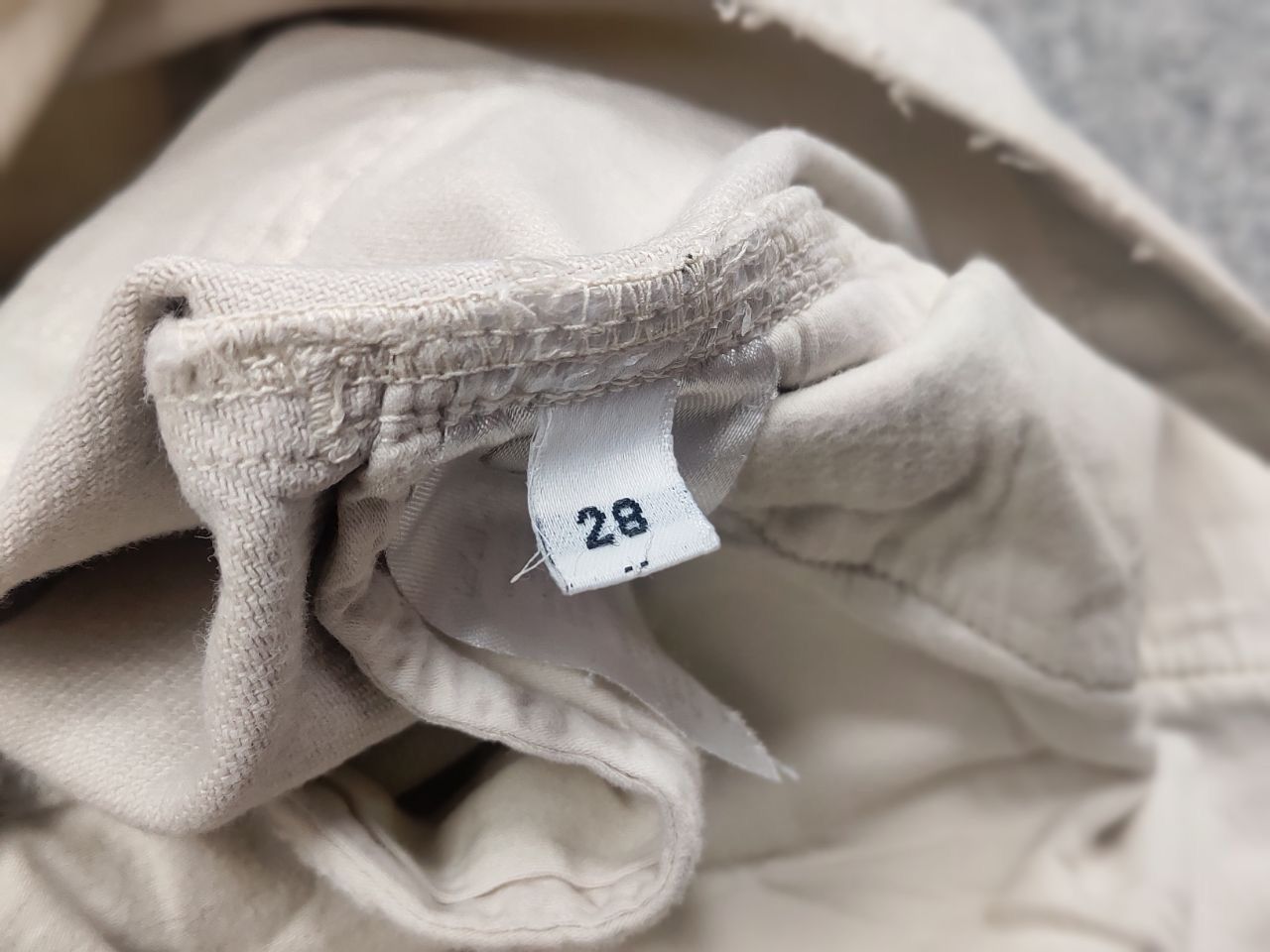 Ronning Ronning Portugal Design Casual beige Denim Jeans Loose Fit Size US 30 / EU 46 - 13 Thumbnail