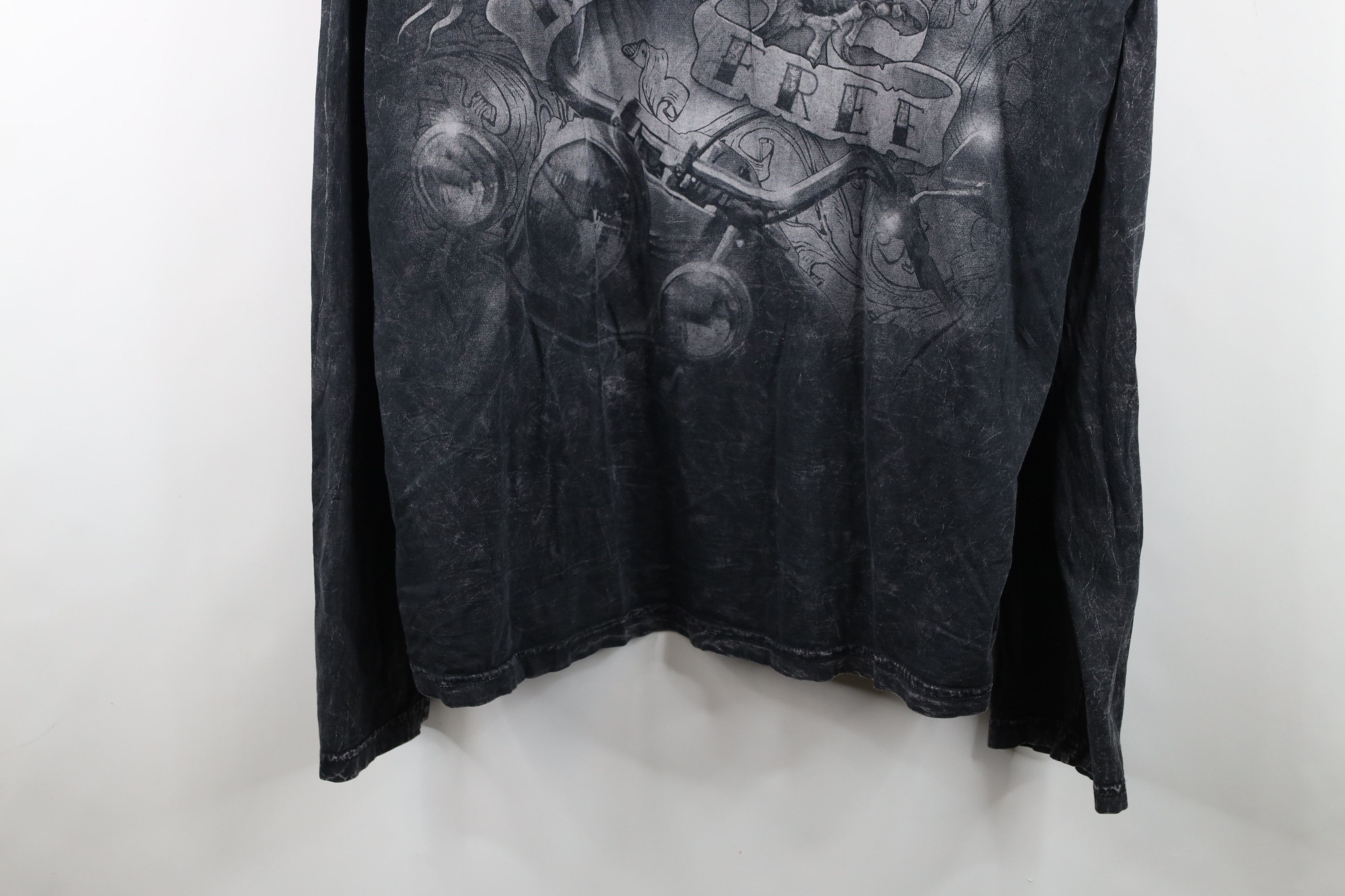 Harley Davidson Vintage Y2K Harley Davidson Wash Long Sleeve T-Shirt USA Size US XXL / EU 58 / 5 - 3 Thumbnail