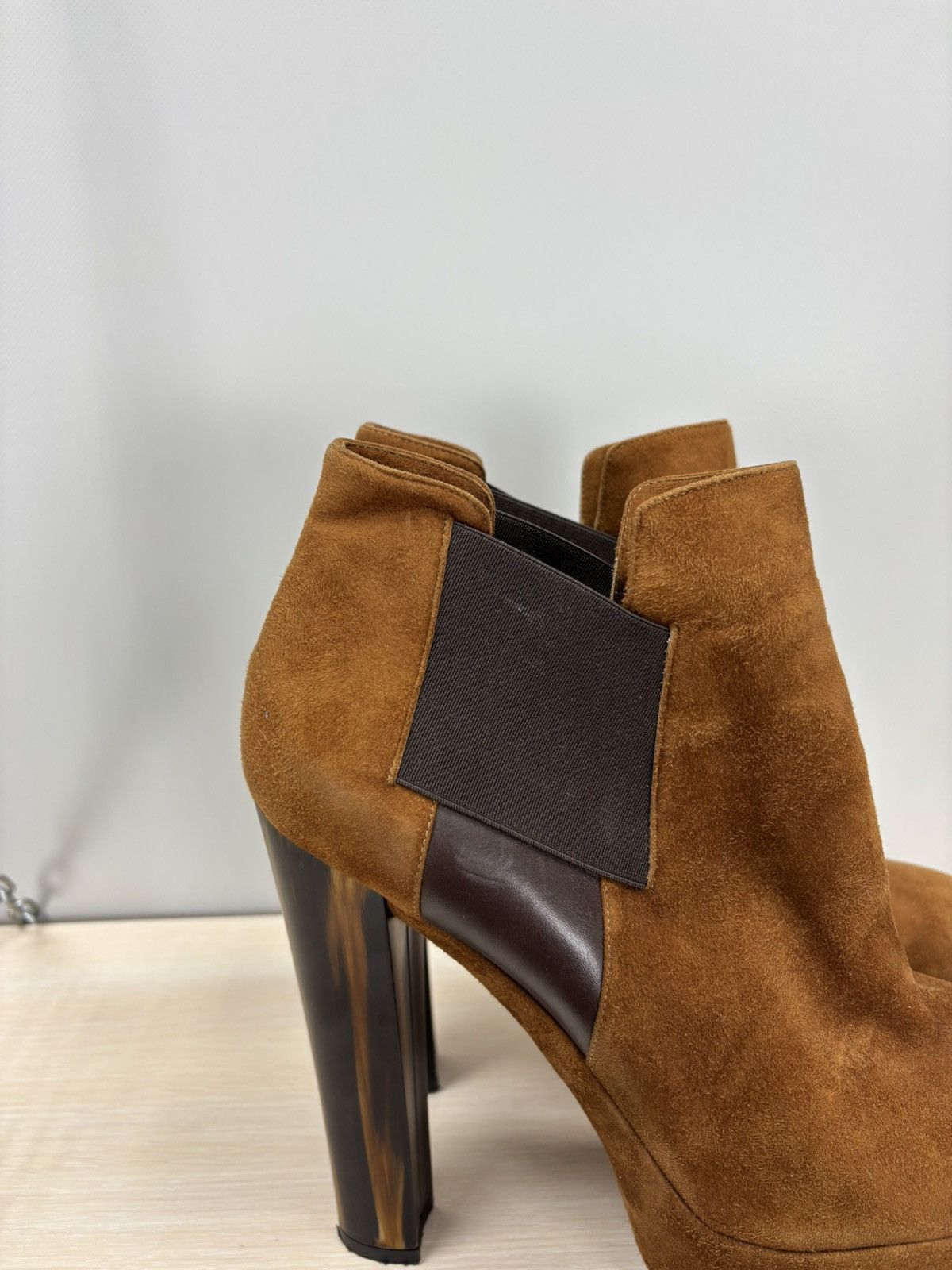 Casadei Womens heels Casadei Size 10 Color Brown Size US 10 / IT 40 - 5 Thumbnail