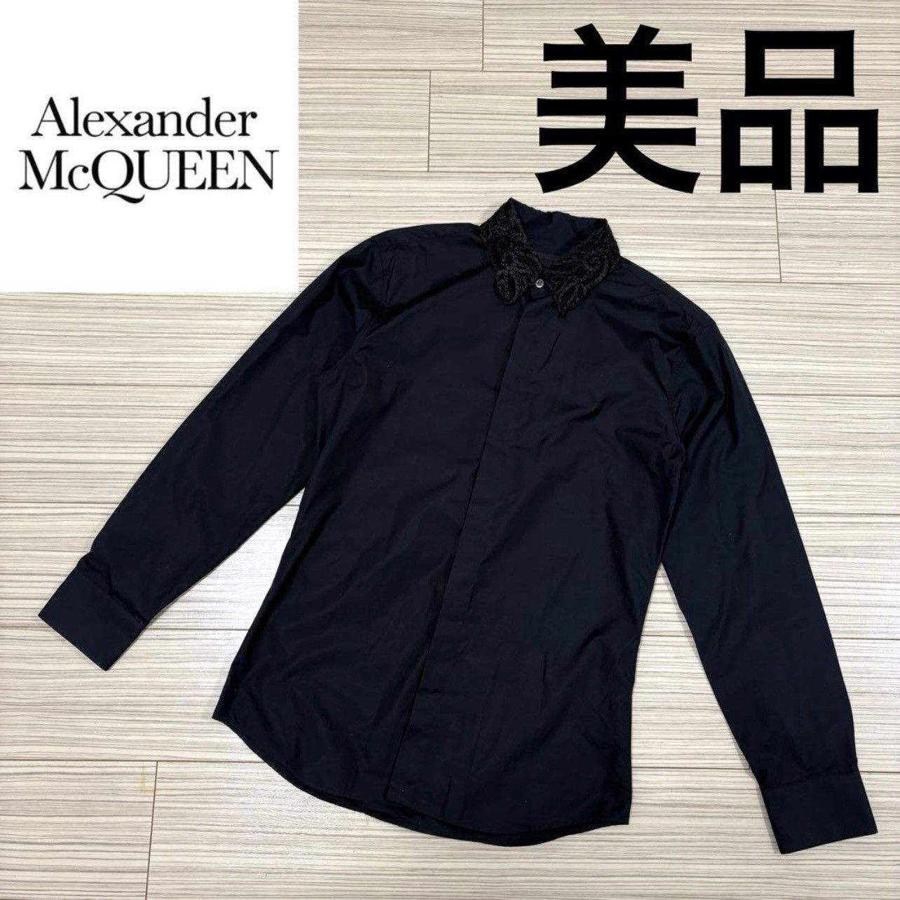 Alexander McQueen ALEXANDER MCQUEEN Long Sleeve Shirt Size US L / EU 52-54 / 3 - 1 Thumbnail
