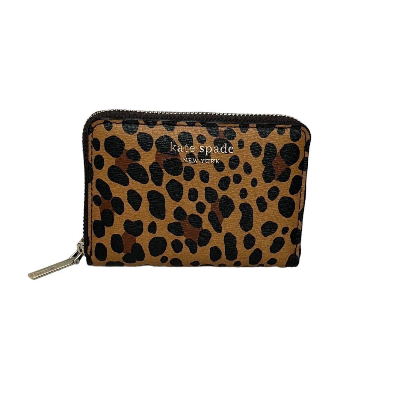 Kate Spade Kate Spade Spencer Leopard Zip Cardholder New Size ONE SIZE - 1 Thumbnail