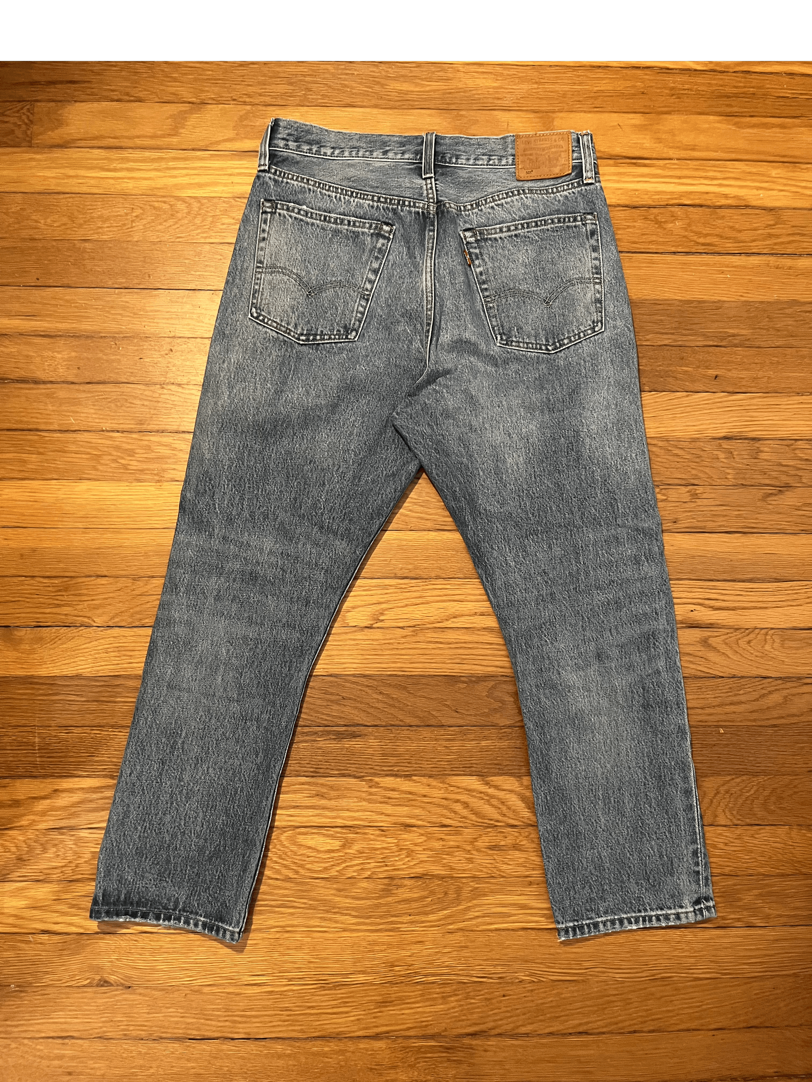 Levi's Vintage Big E Levi's 501 Selvedge Denim Size US 26 / EU 42 - 2 Thumbnail