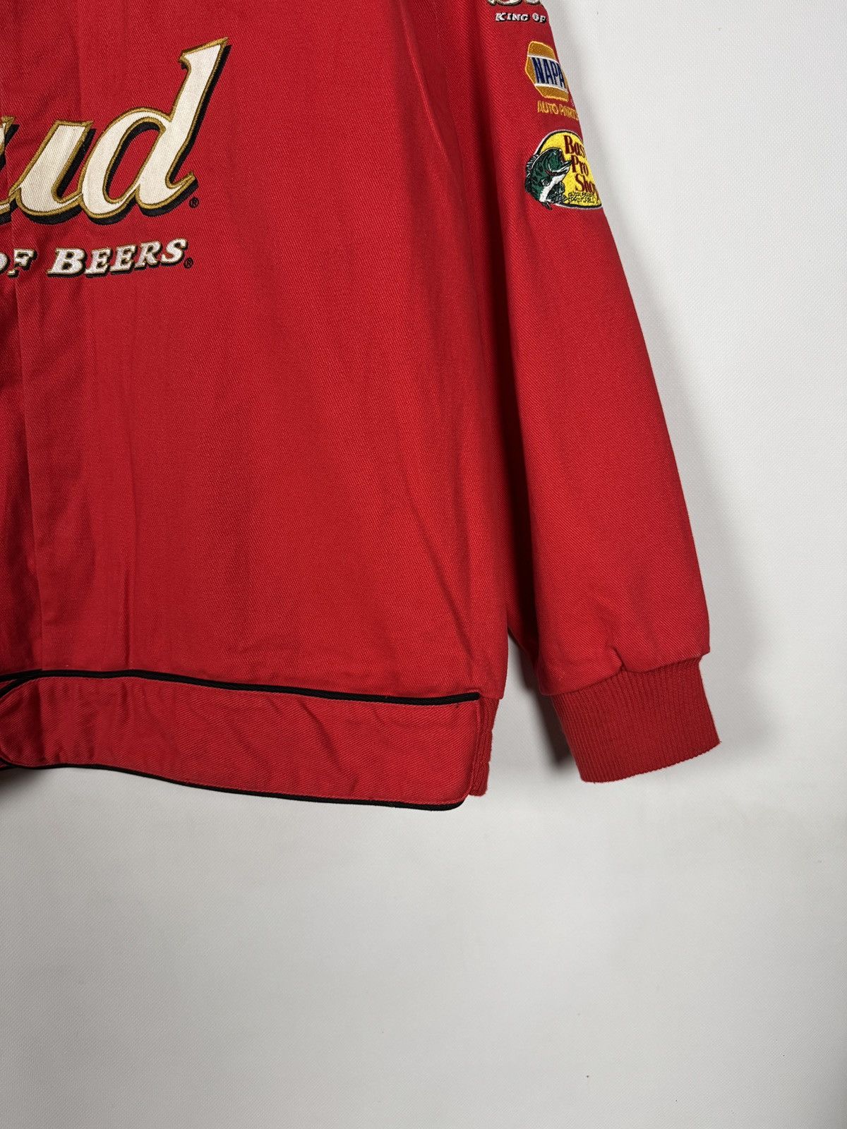 Formula 1 Vintage Chase Dale Earnhardt Jr Budweiser NASCAR Jacket XL Size US XL / EU 56 / 4 - 5 Thumbnail