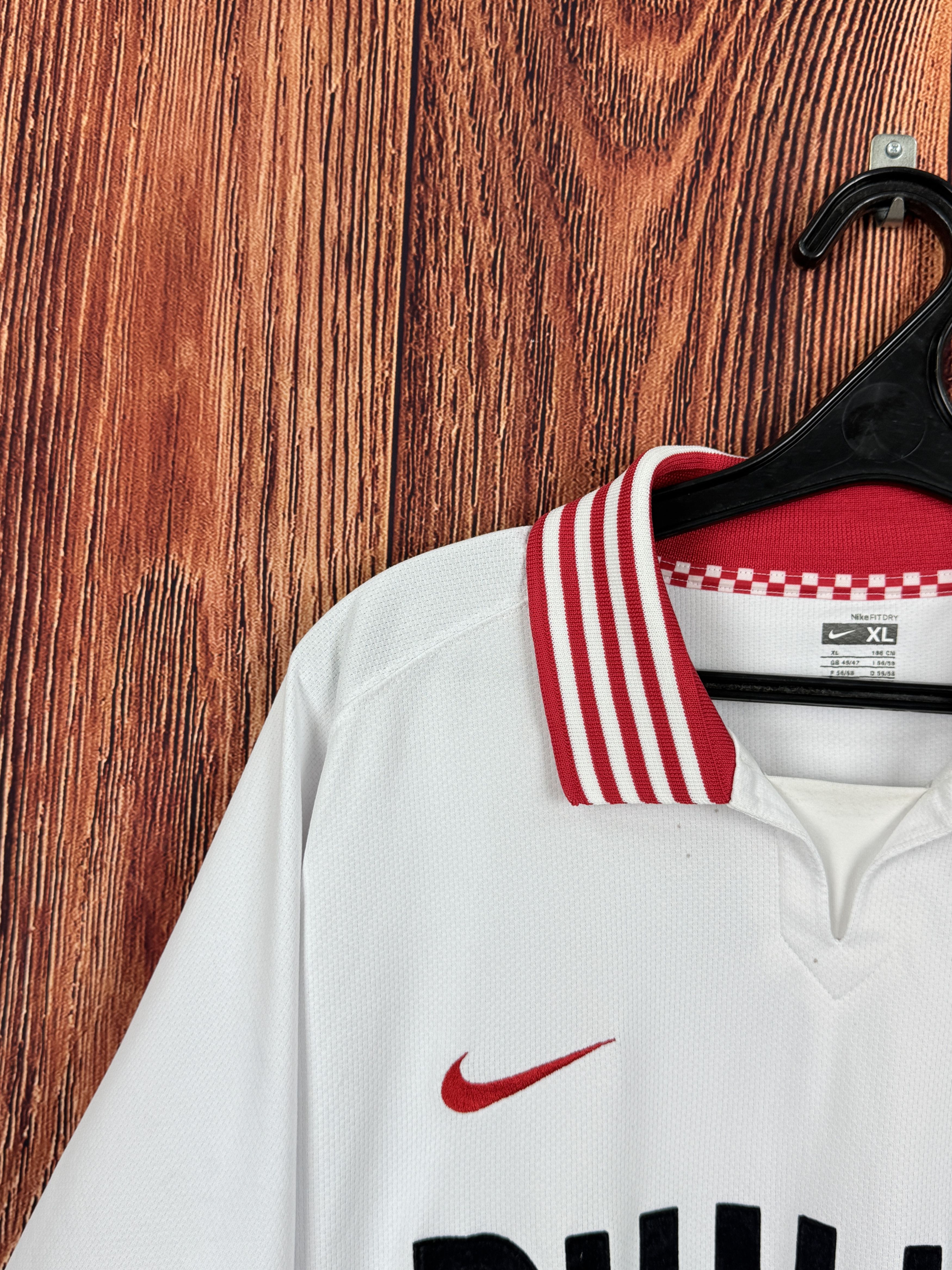 Nike 2007-2008 PSV NIKE Away White Football Soccer Jersey Kit Size US XL / EU 56 / 4 - 3 Thumbnail