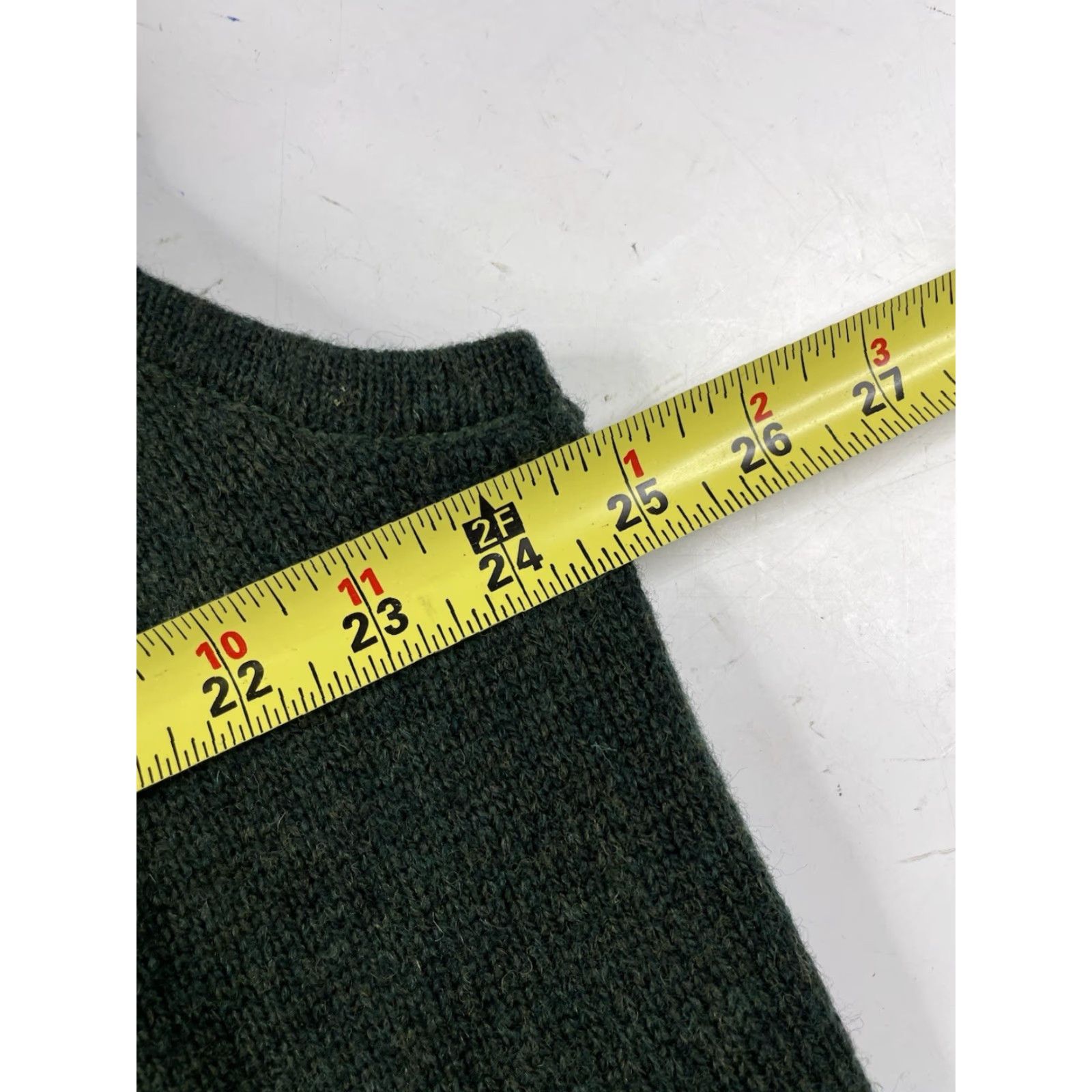 Vintage NWT ARAN Woolen Mills Sweater Vest Mens XL Green Fisherman Gilet Wool Sleeveless Cable-Knit Full Zip Lined Pockets Solid Vintage: No Size US XL / EU 56 / 4 - 6 Thumbnail