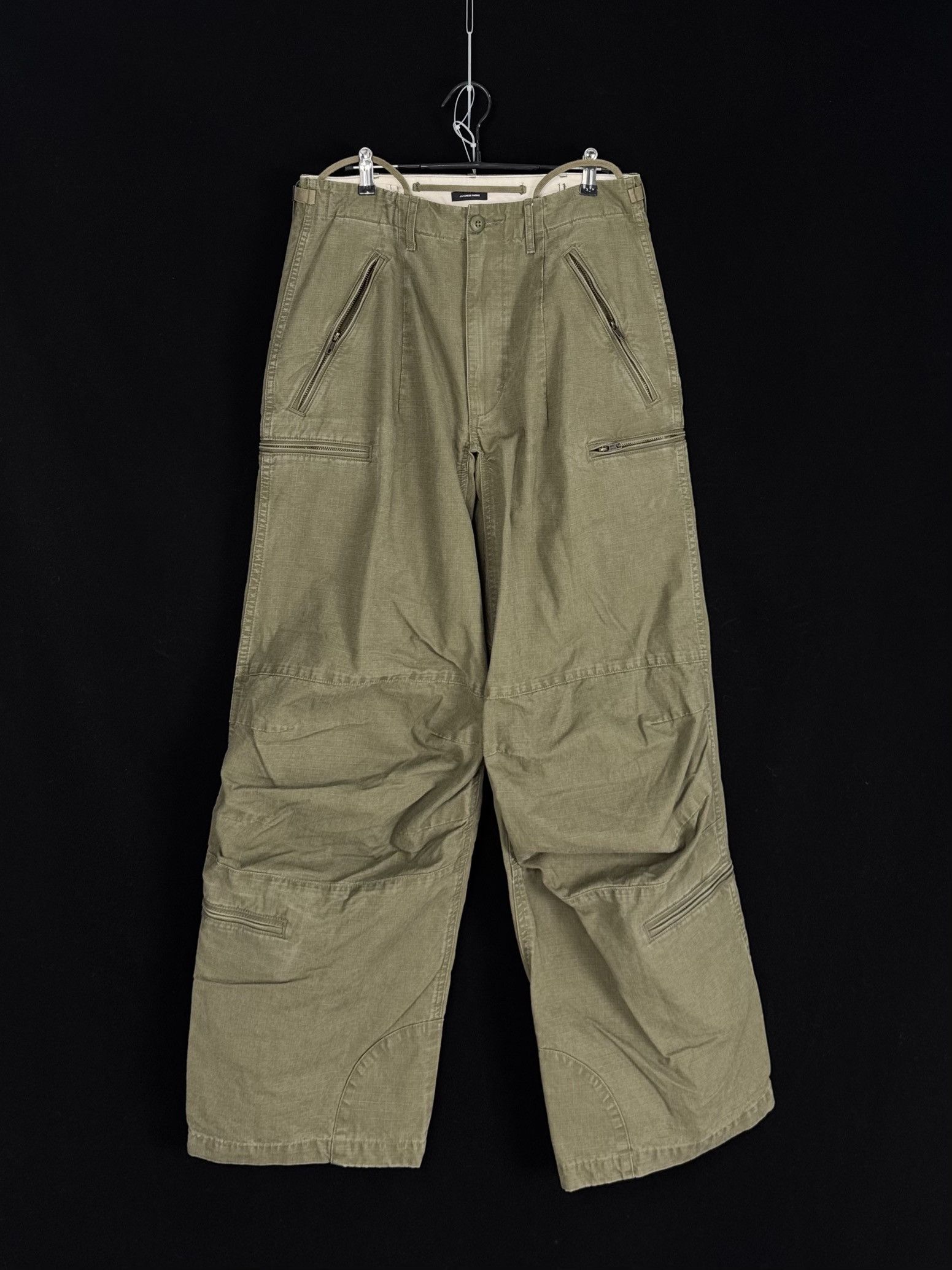 R13 UNWORN* R13 Khaki Flight Cargo Pants Size US 31 - 1 Thumbnail