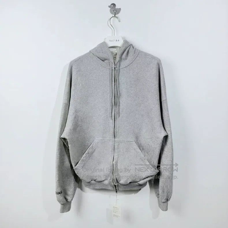 Balenciaga Balenciaga Alien Hi Zip Hoodie Jacket Size US S / EU 44-46 / 1 - 1 Thumbnail