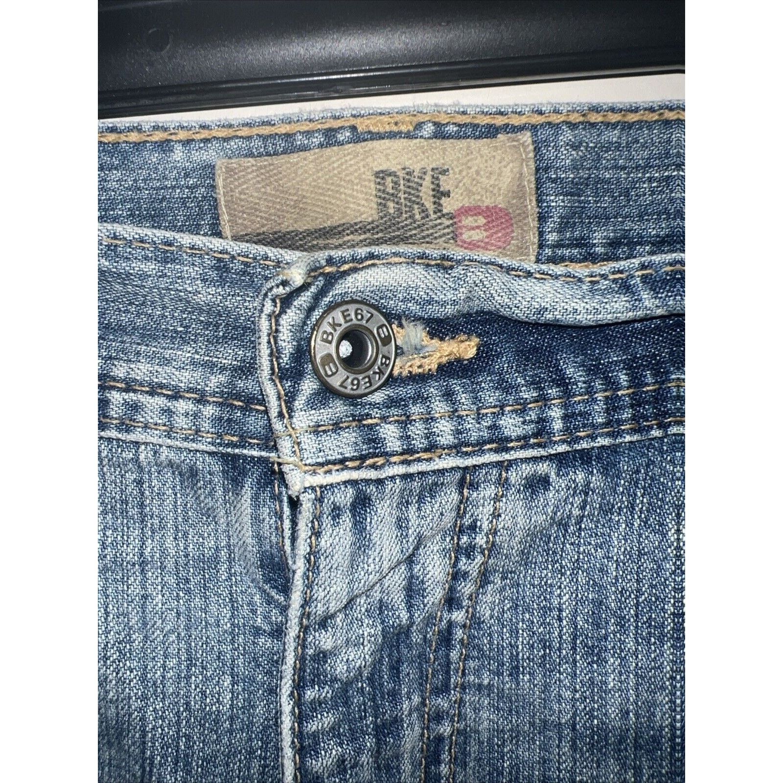 BKE BKE Jeans Men's 40x33 Jaxon Light Washed Blue Bootcut Denim Size US 40 / EU 56 - 2 Thumbnail