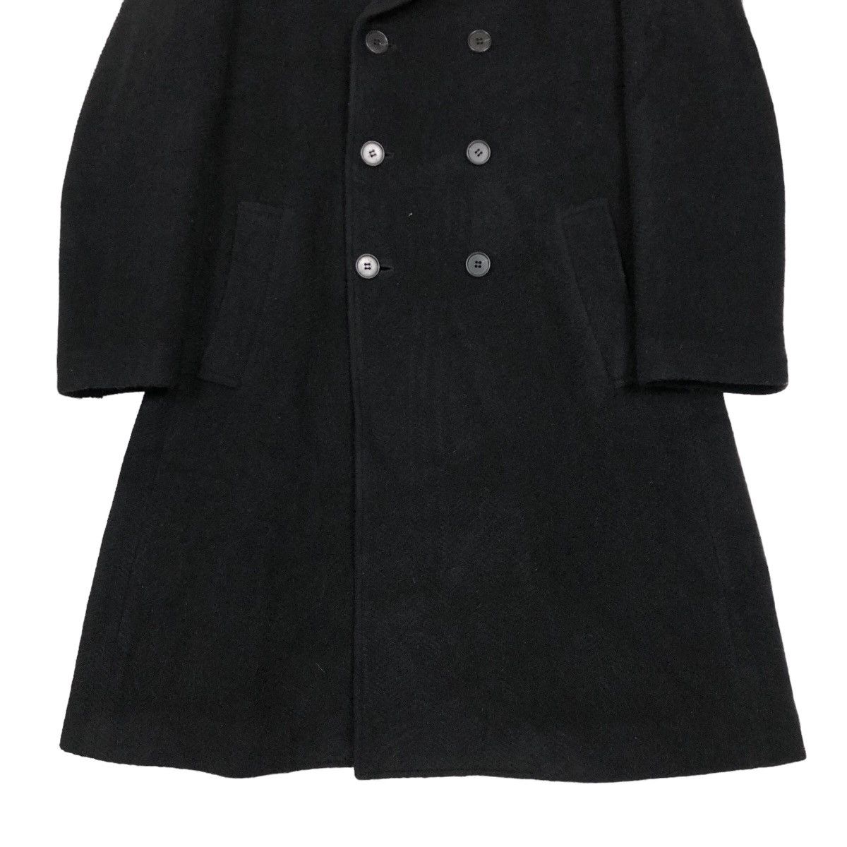 Yohji Yamamoto Vintage 90s Yohji Yamamoto D’Urban A.A.R Wool Trench Coat Size US M / EU 48-50 / 2 - 8 Thumbnail