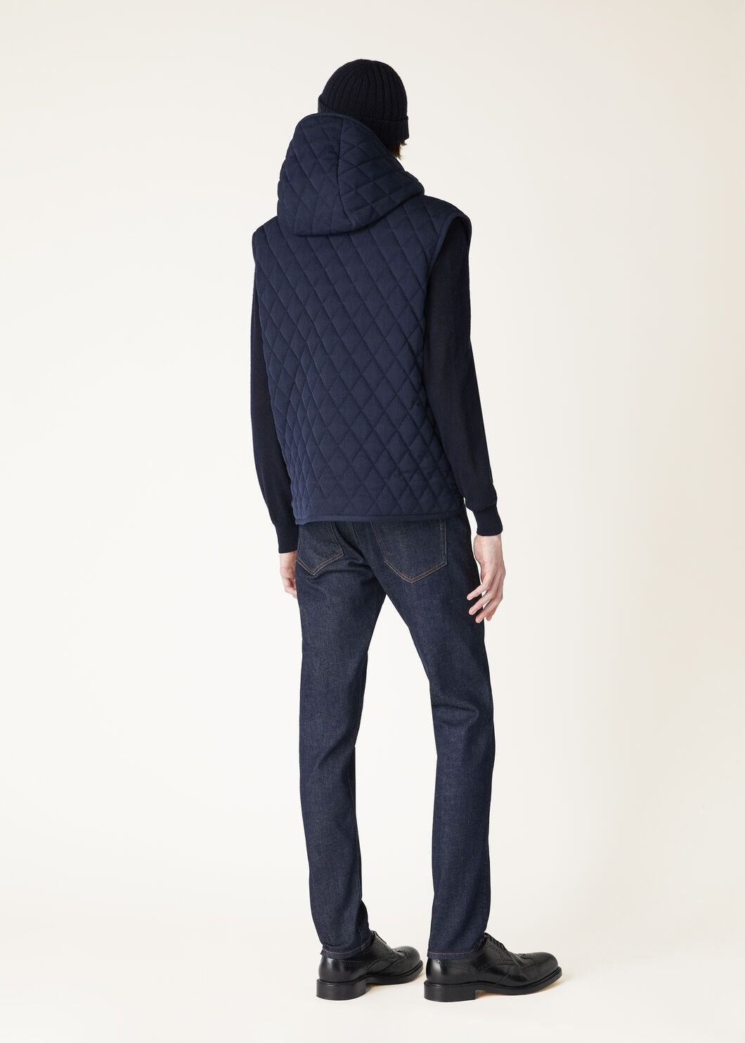 Loro Piana o1srvl11e1025 FAO3094 Lindon Vest in Blue Size US L / EU 52-54 / 3 - 5 Thumbnail