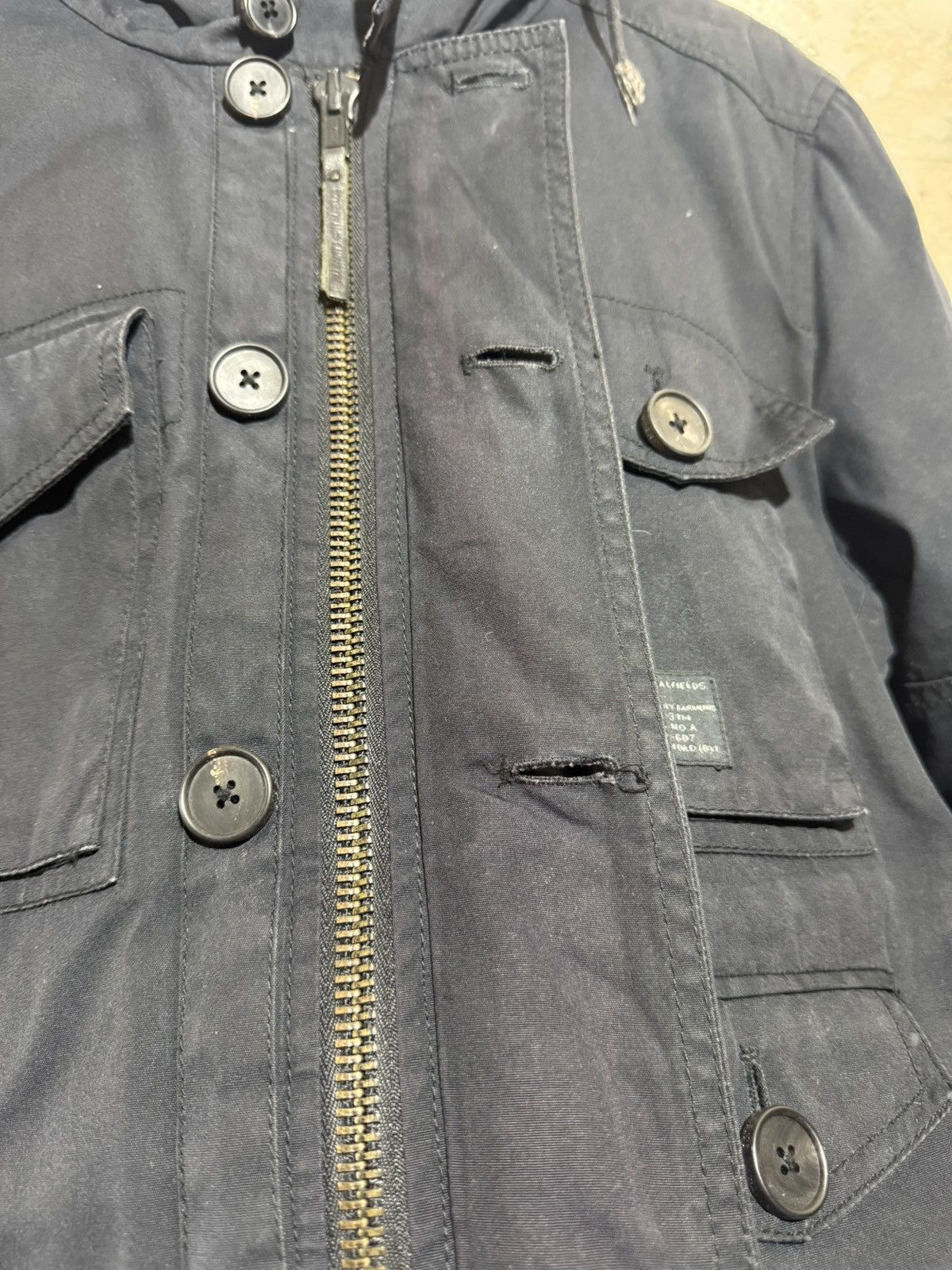 Other Very Rare Military Down Jacket AllSaints Spitalfields Size US M / EU 48-50 / 2 - 19 Thumbnail