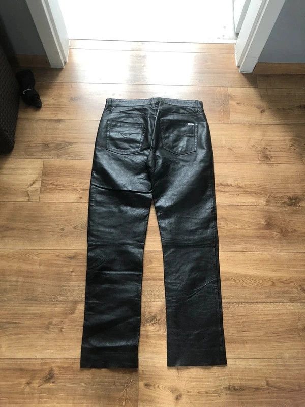 Diesel Diesel Leather Pants Real Avantgarde punk style Archive Size US 32 / EU 48 - 2 Thumbnail