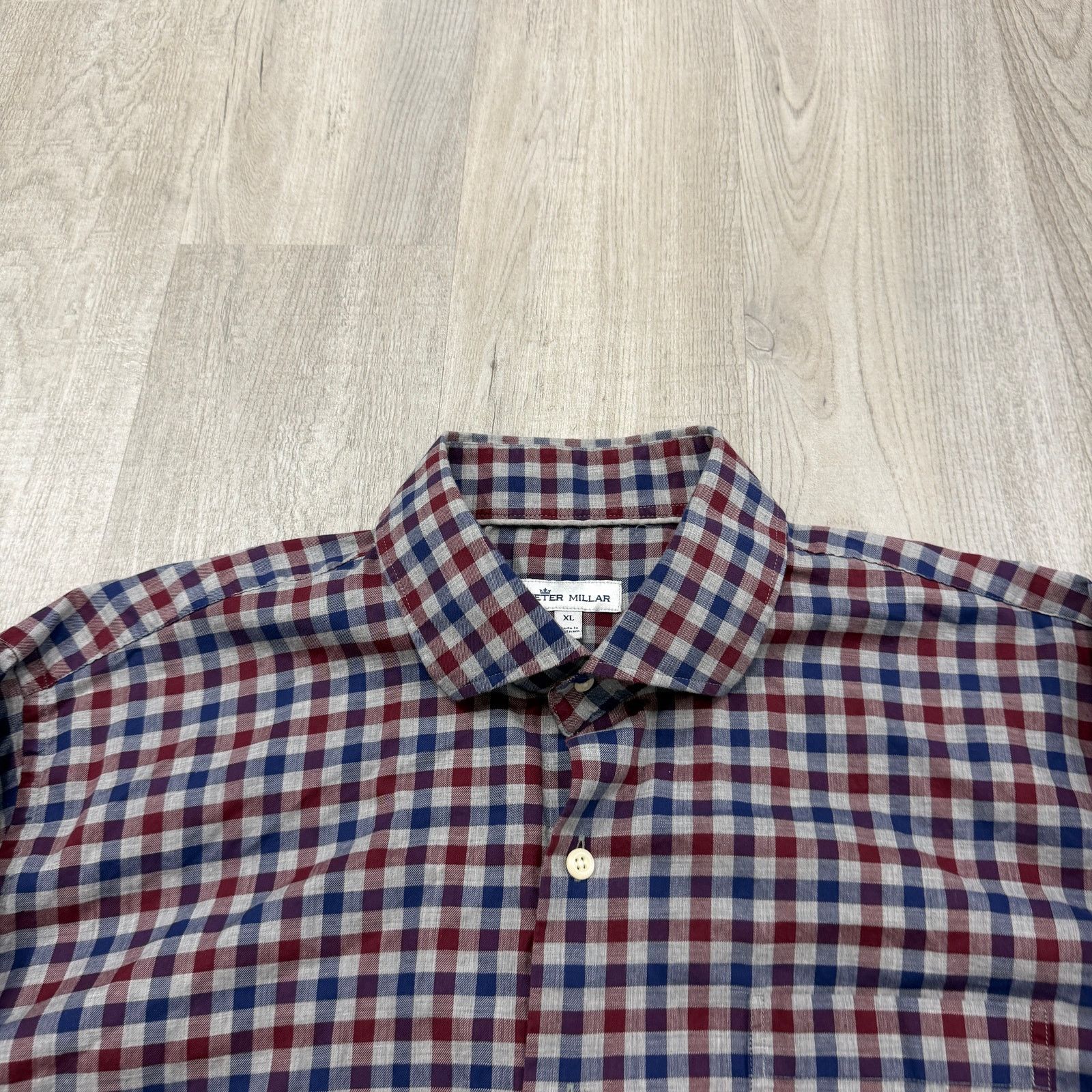 Peter Millar Peter Millar Crown Dunbritton Cotton Sport Shirt Men's XL Size US XL / EU 56 / 4 - 3 Thumbnail