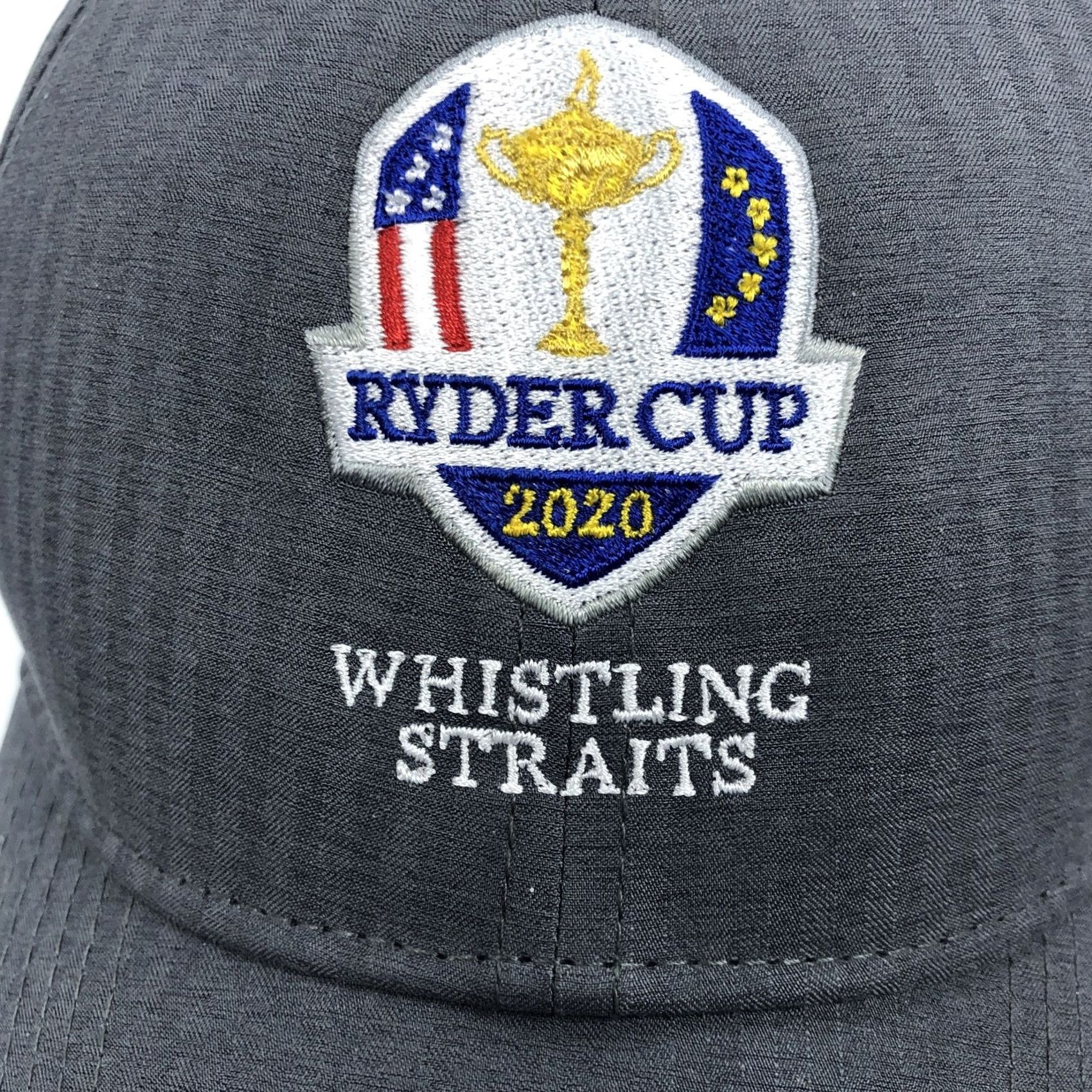 Nike Nike Legacy91 Ryder Cup 2020 Whistling Straits Golf Hat Cap Gray Dri-FIT Size ONE SIZE - 3 Thumbnail