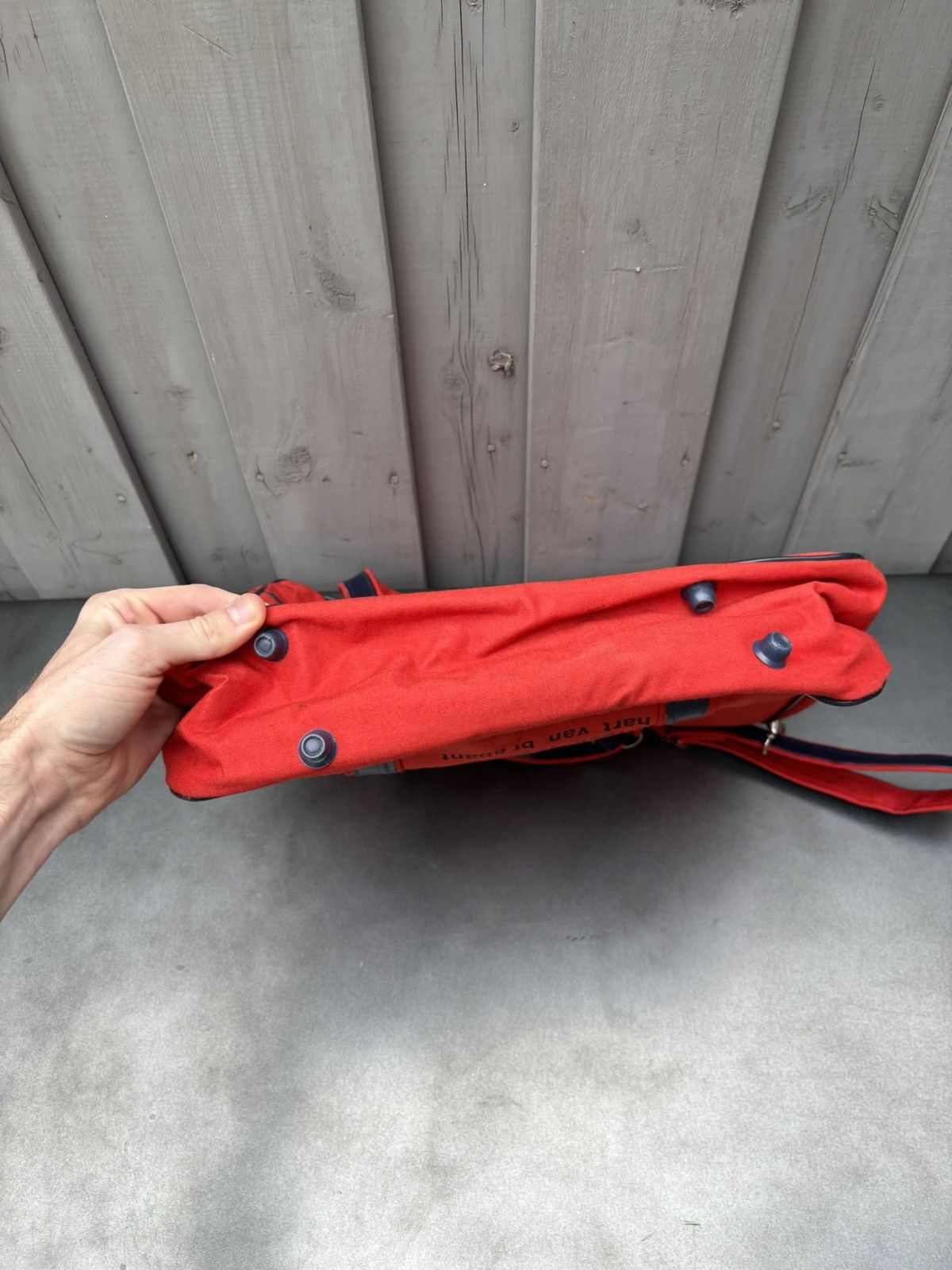 Vintage 1970s Vintage Messenger Bag Tilburg Netherlands Tourism VVV Size ONE SIZE - 10 Thumbnail